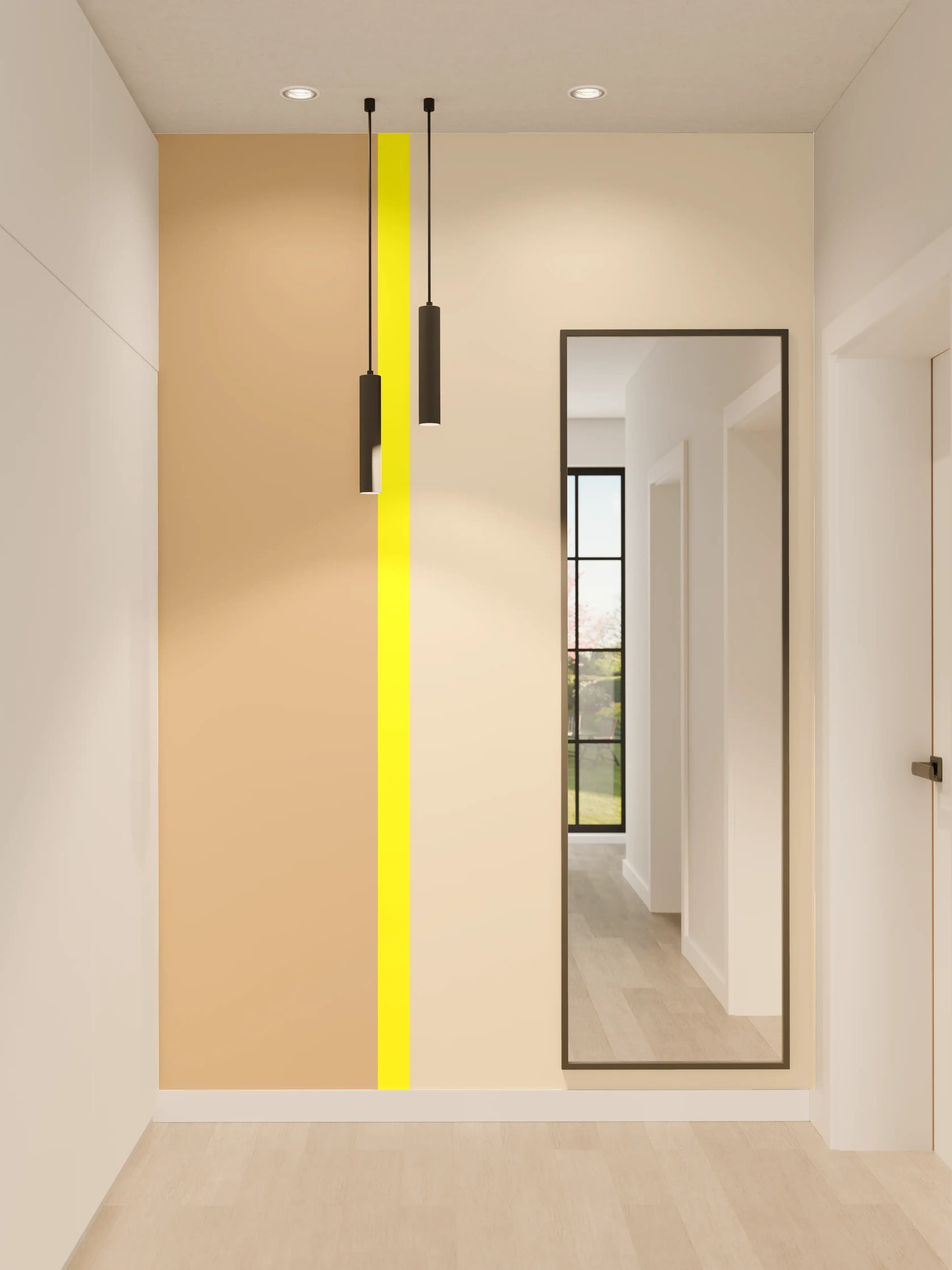 Wandverkleidung Flur - The Yellows - Easy Vertical - Buttercup