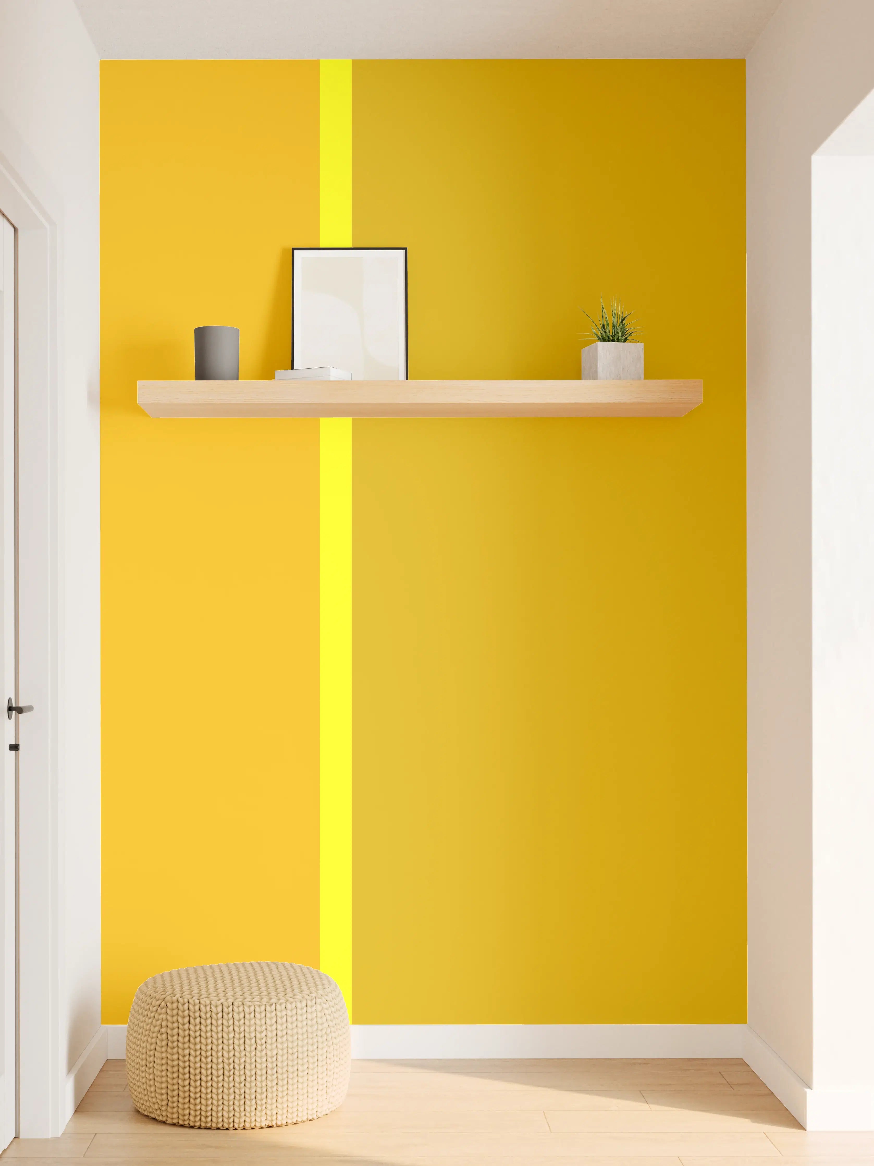 Wandverkleidung Flur - The Yellows - Easy Vertical - Lemon