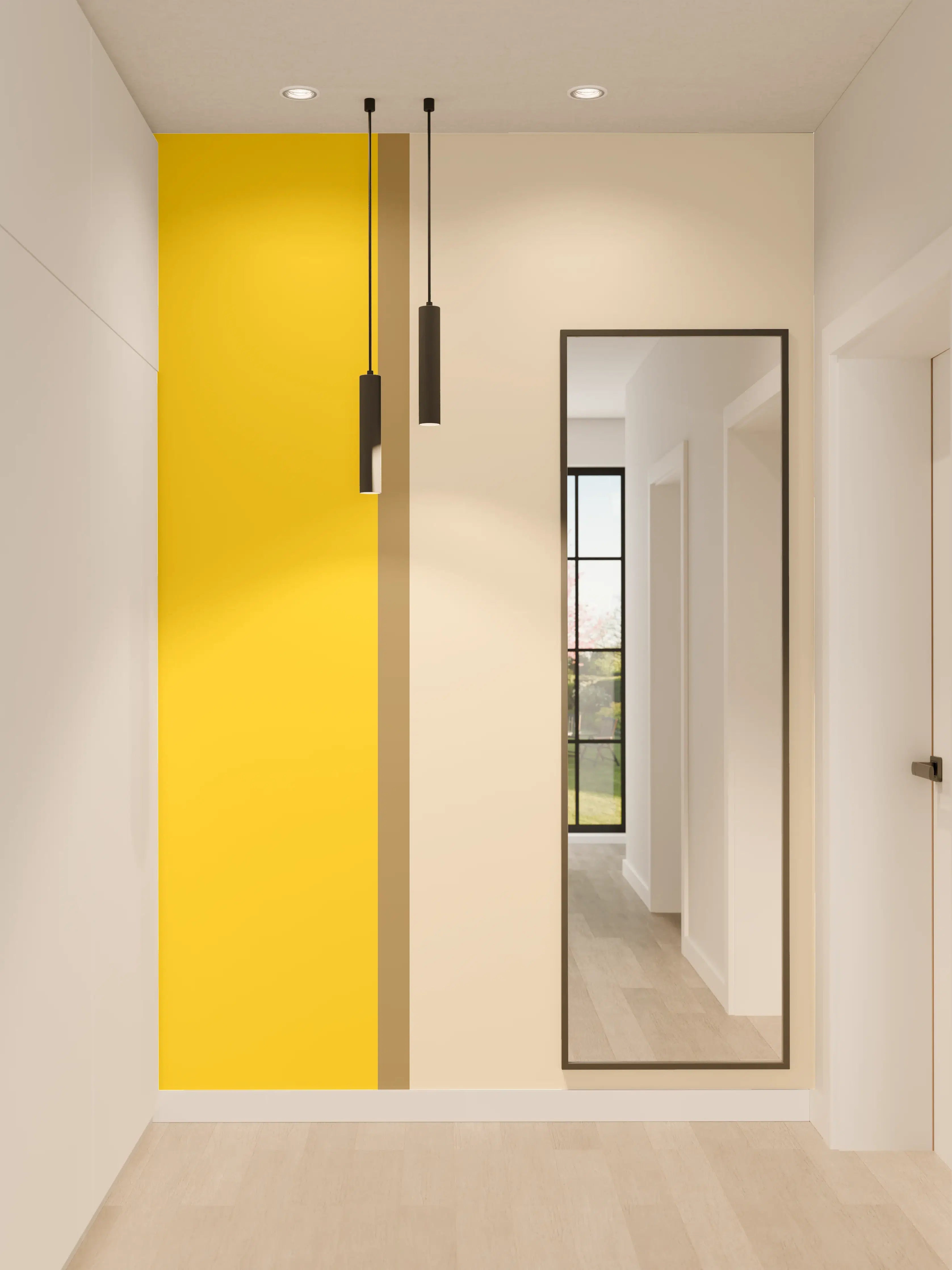 Wandverkleidung Flur - The Yellows - Easy Vertical - Saffron