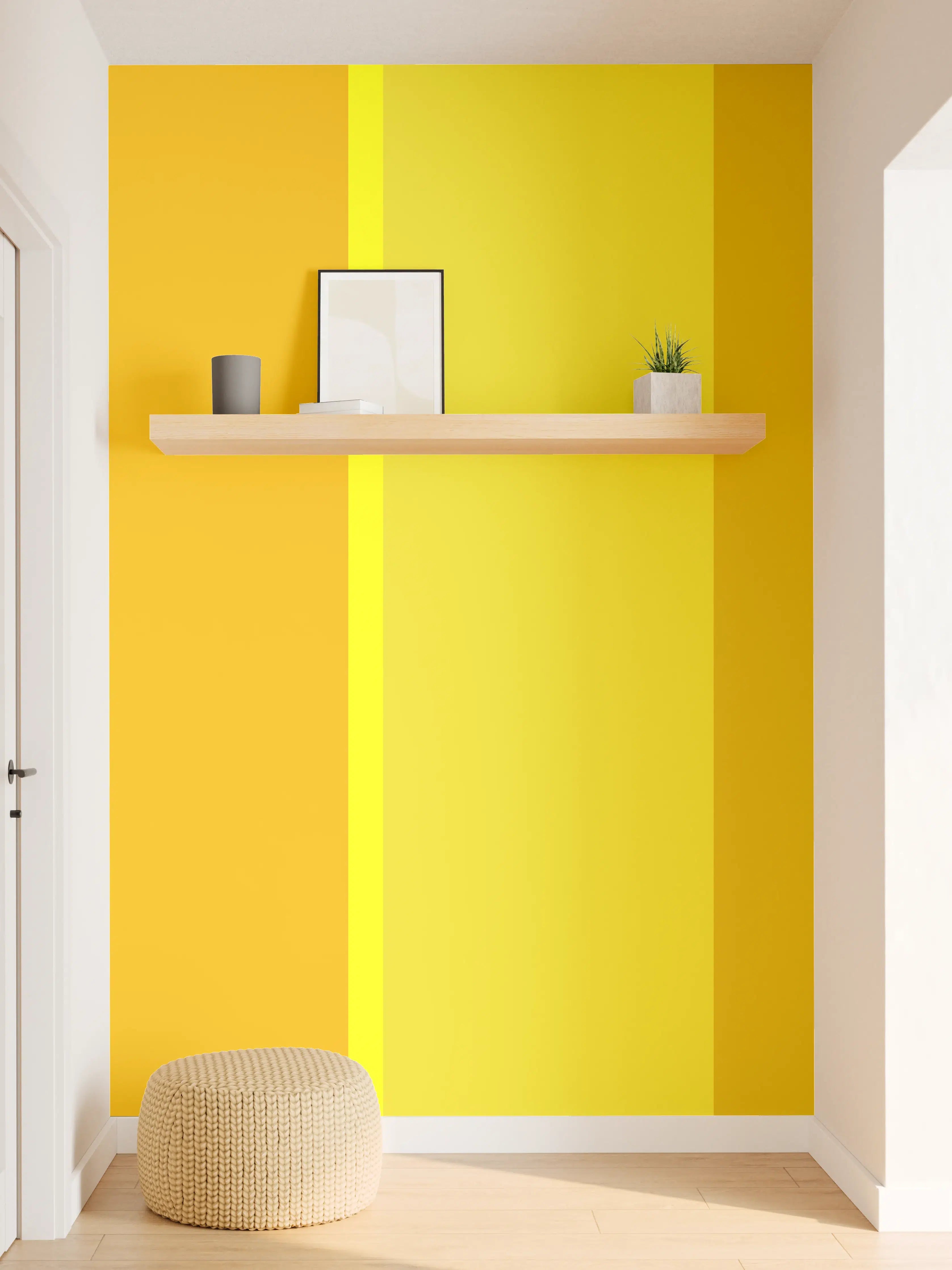 Wandverkleidung Flur - The Yellows - Vertical - Lemon