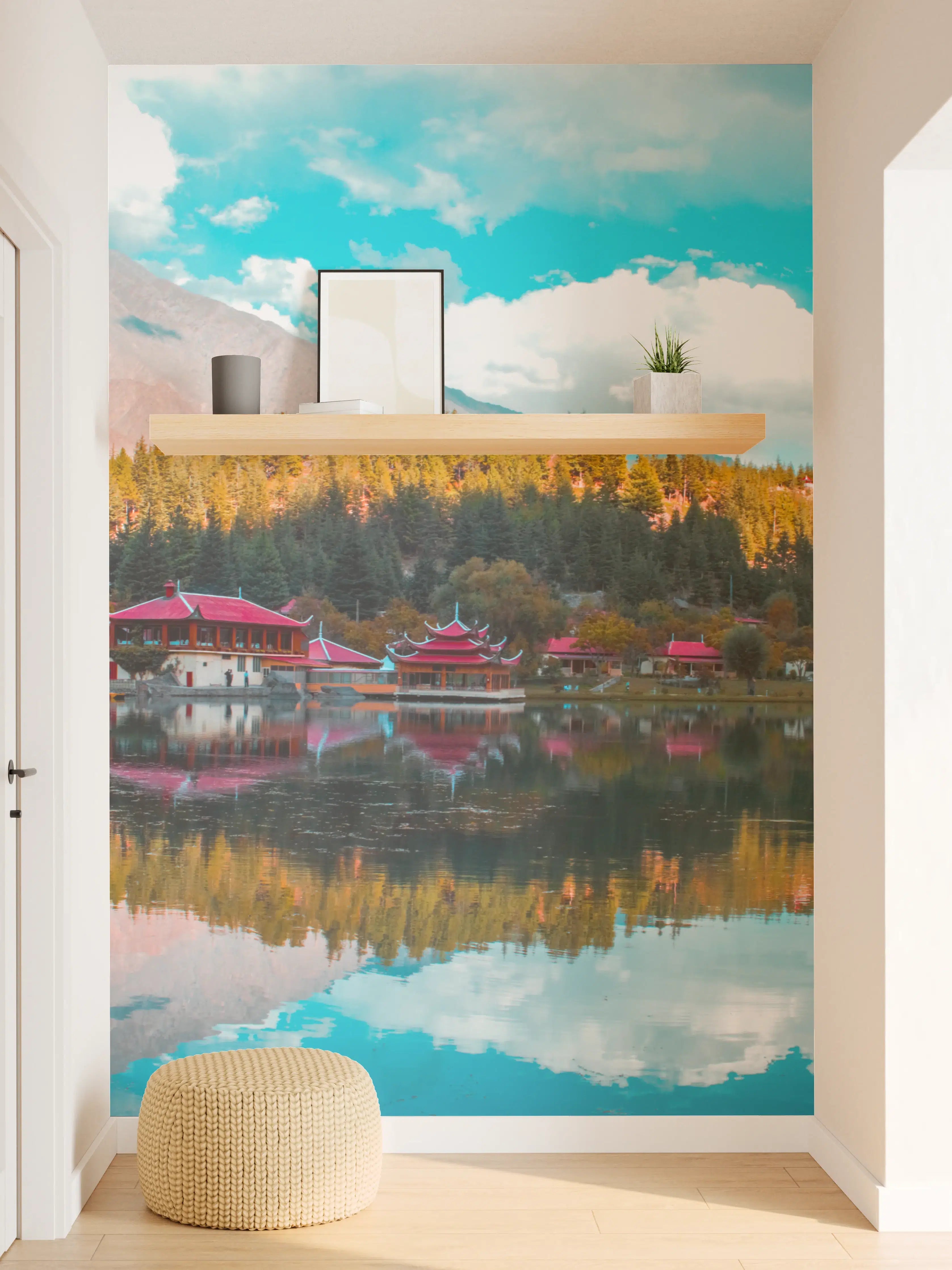 Wandverkleidung Flur - Unterer Kachura-See