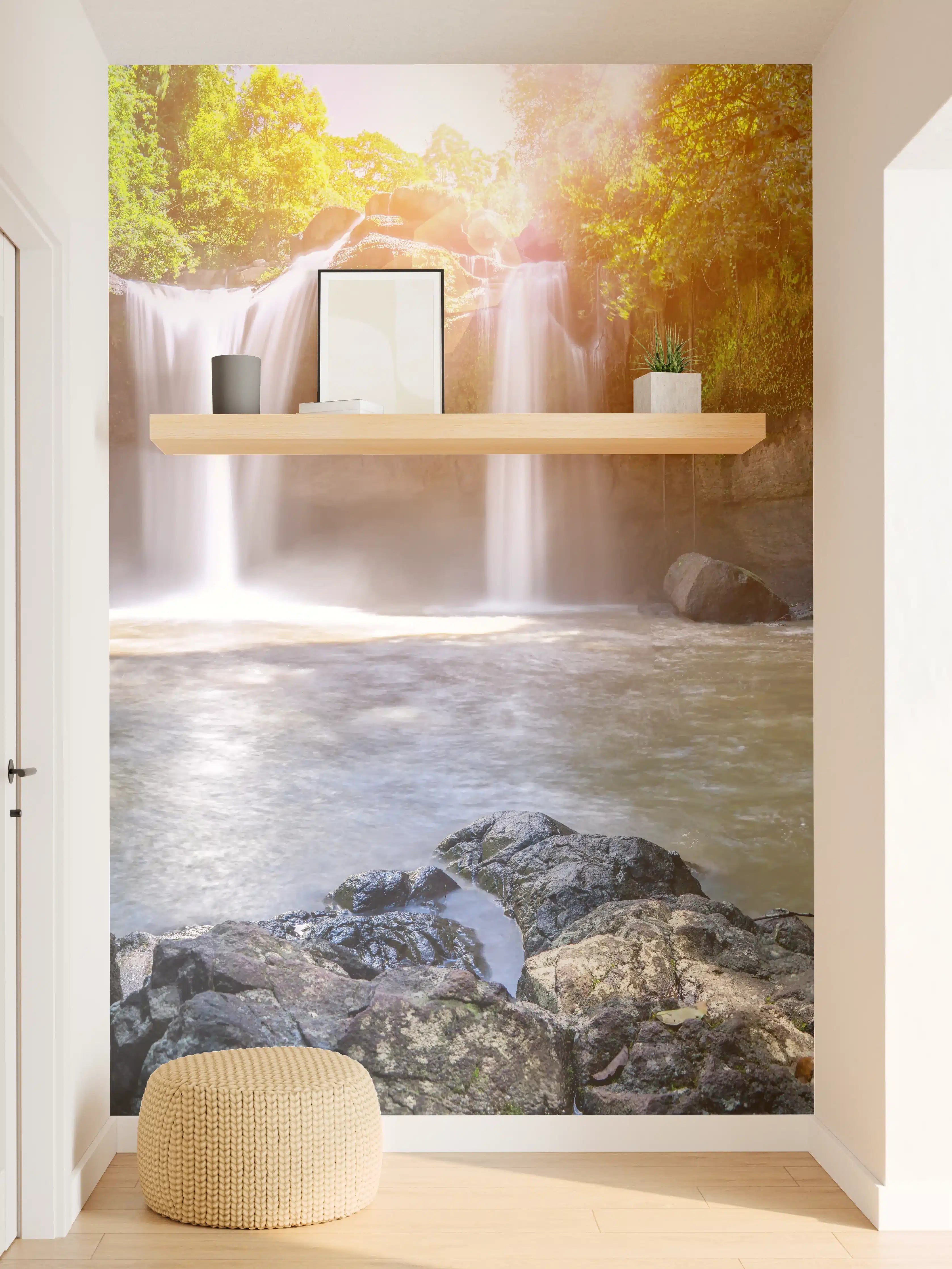 Wandverkleidung Flur - Wasserfall in Malaysia - Asien