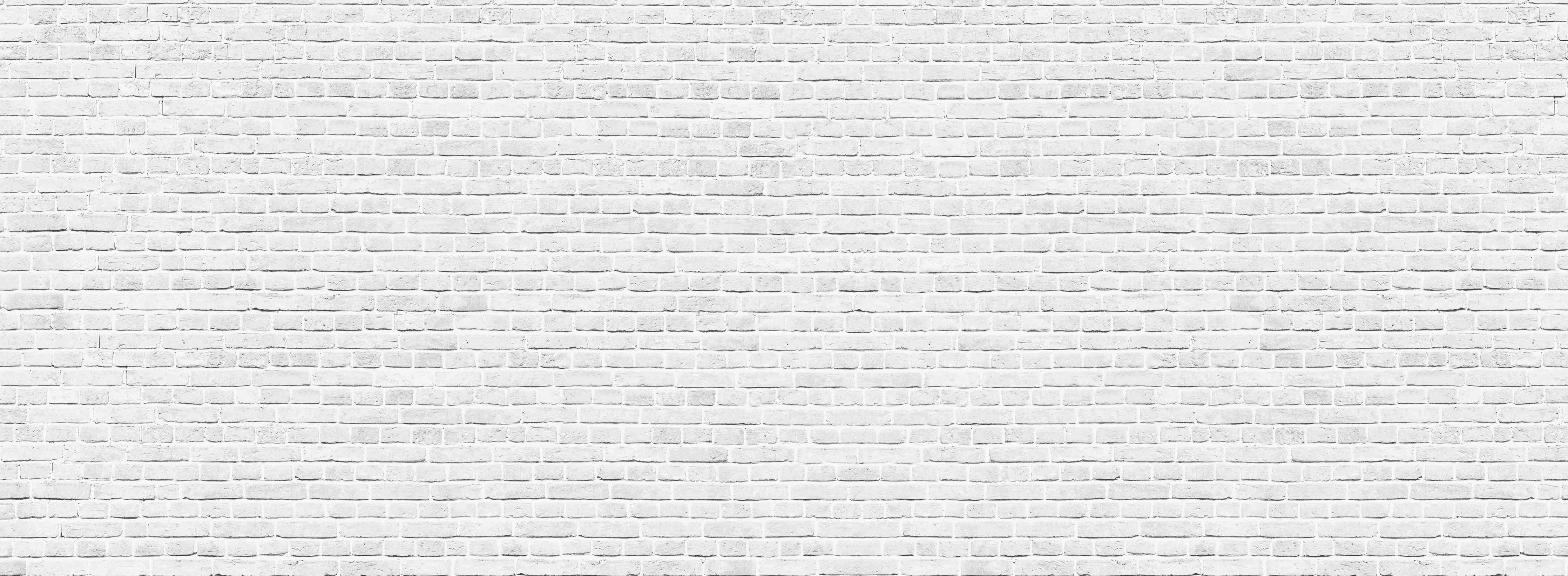 Wandverkleidung Flur-Weiß-Graue Backsteinmauer