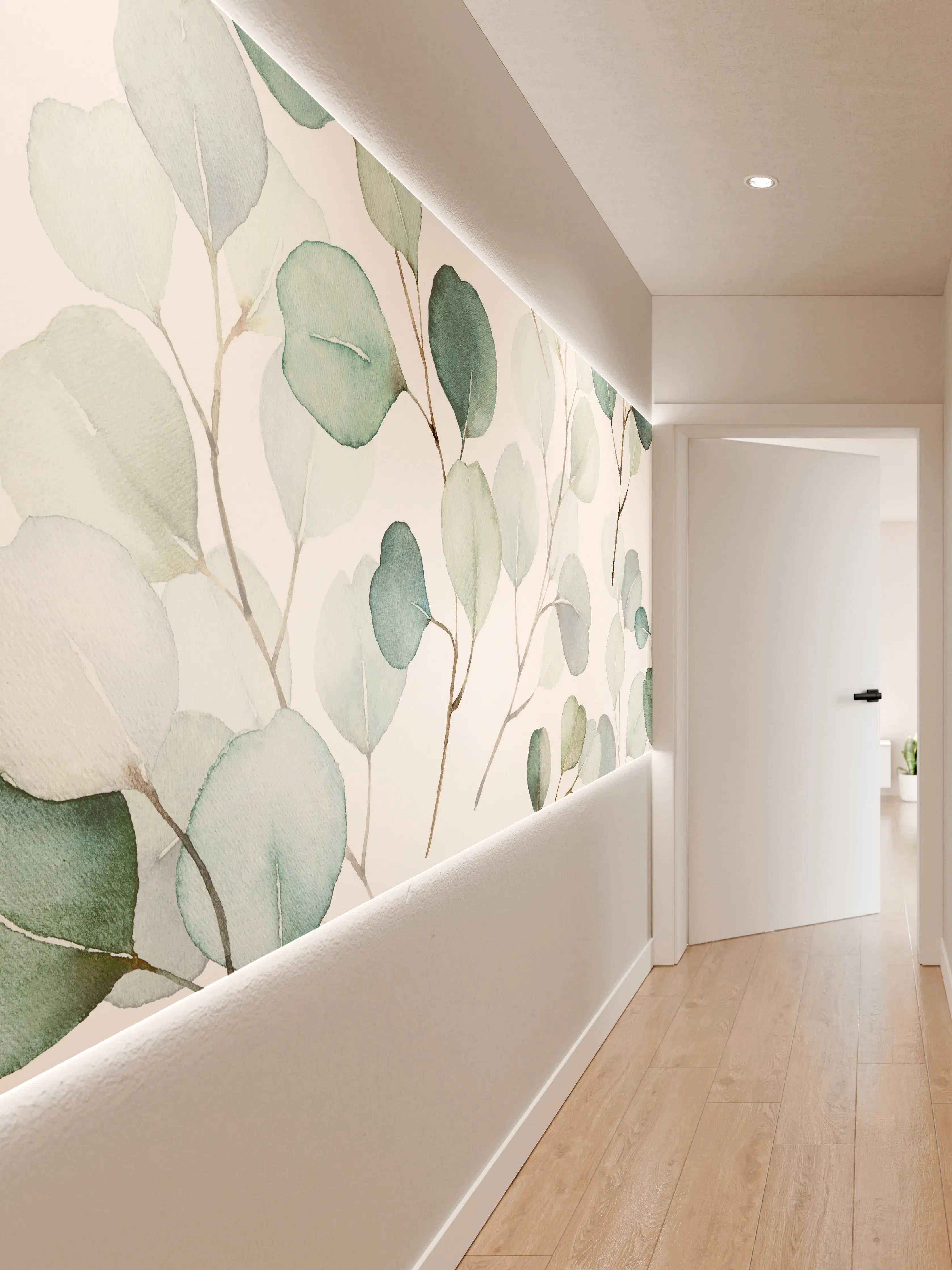 Wandverkleidung Flur - Wunderschöne Wassermotiv-Kunst