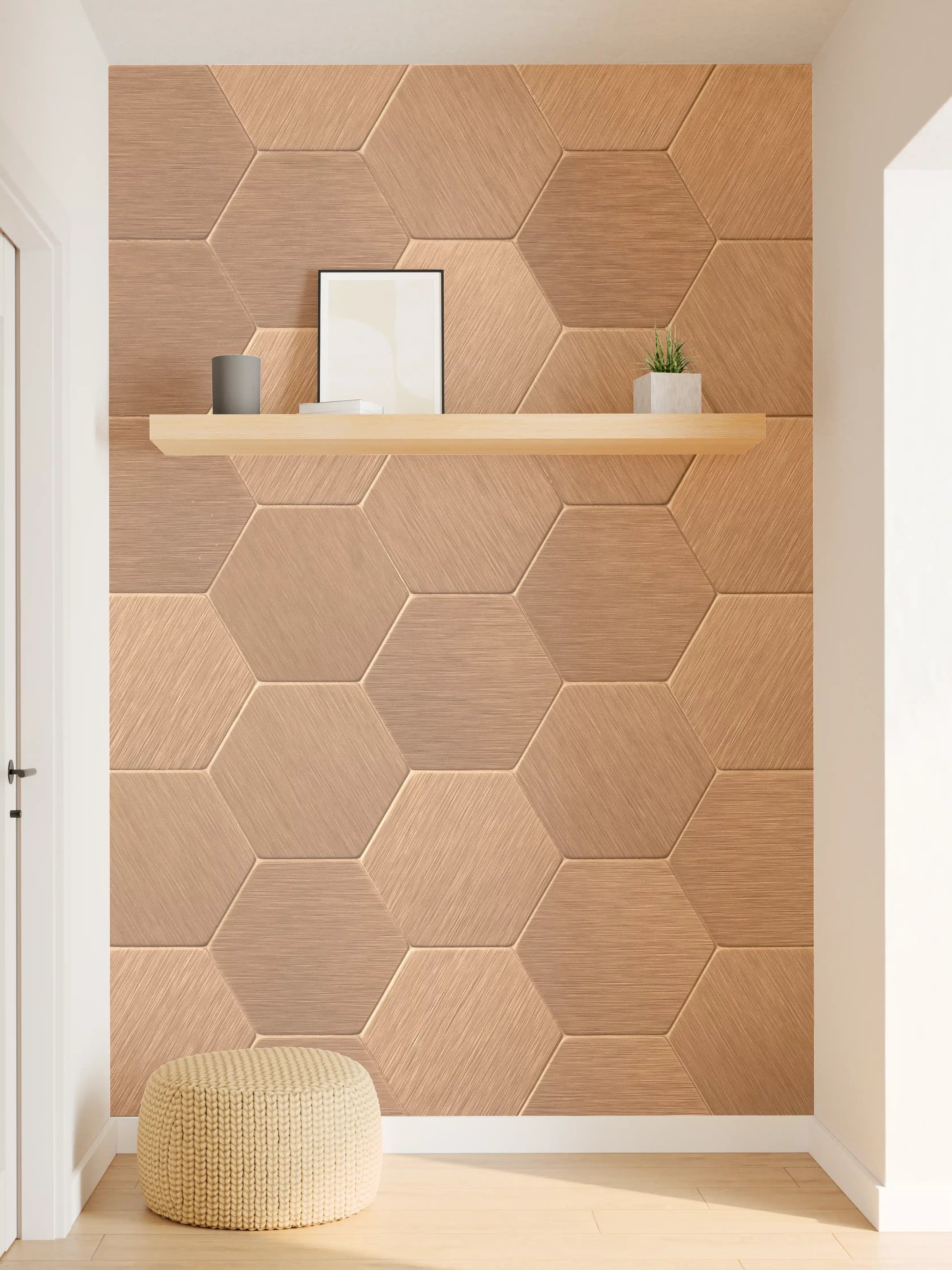 Wandverkleidung Flur - Zeitlose Grautöne: Holzoptik Fliesen