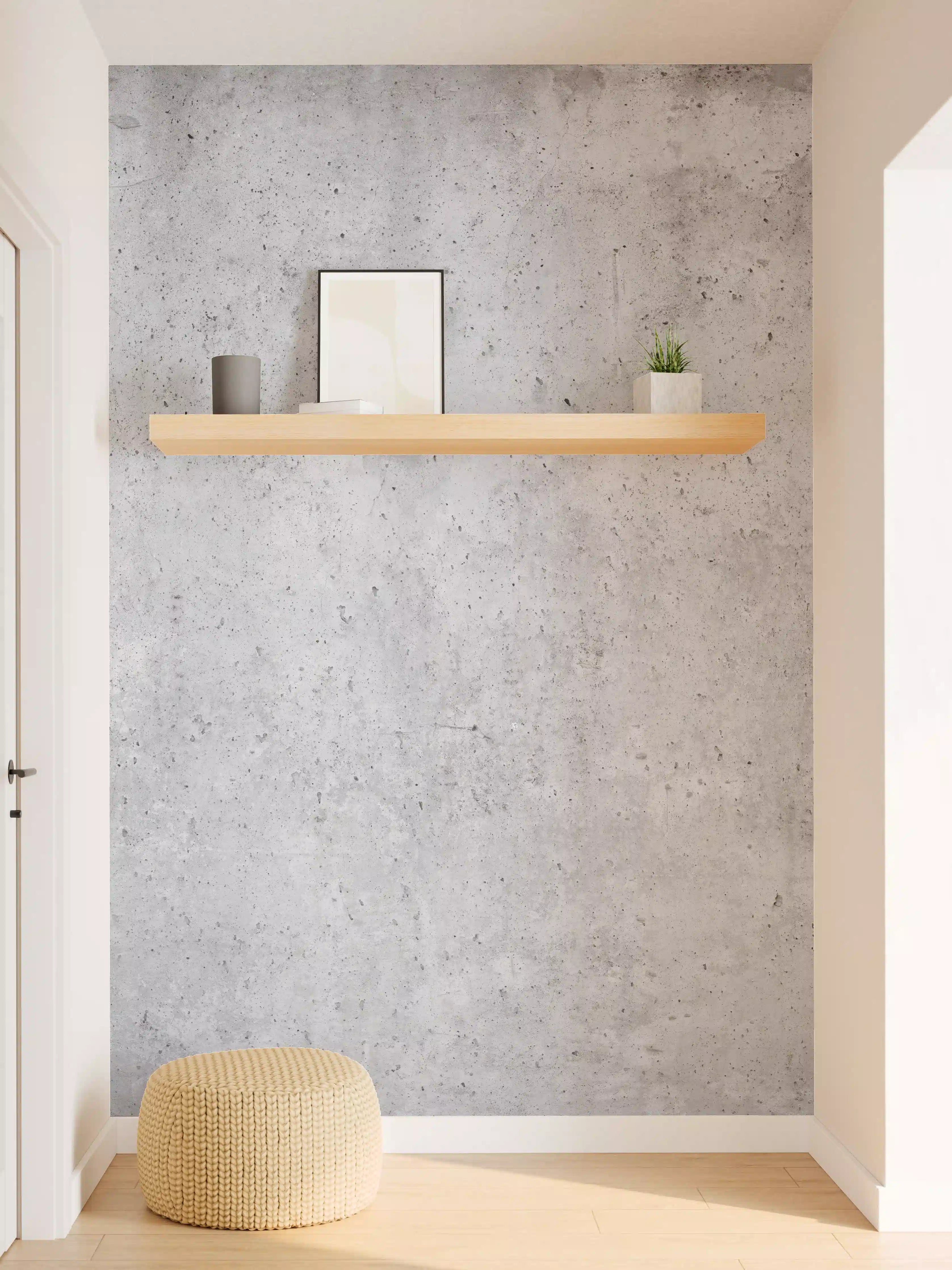 Wandverkleidung Flur - Zeitloser Grauwand-Hintergrund