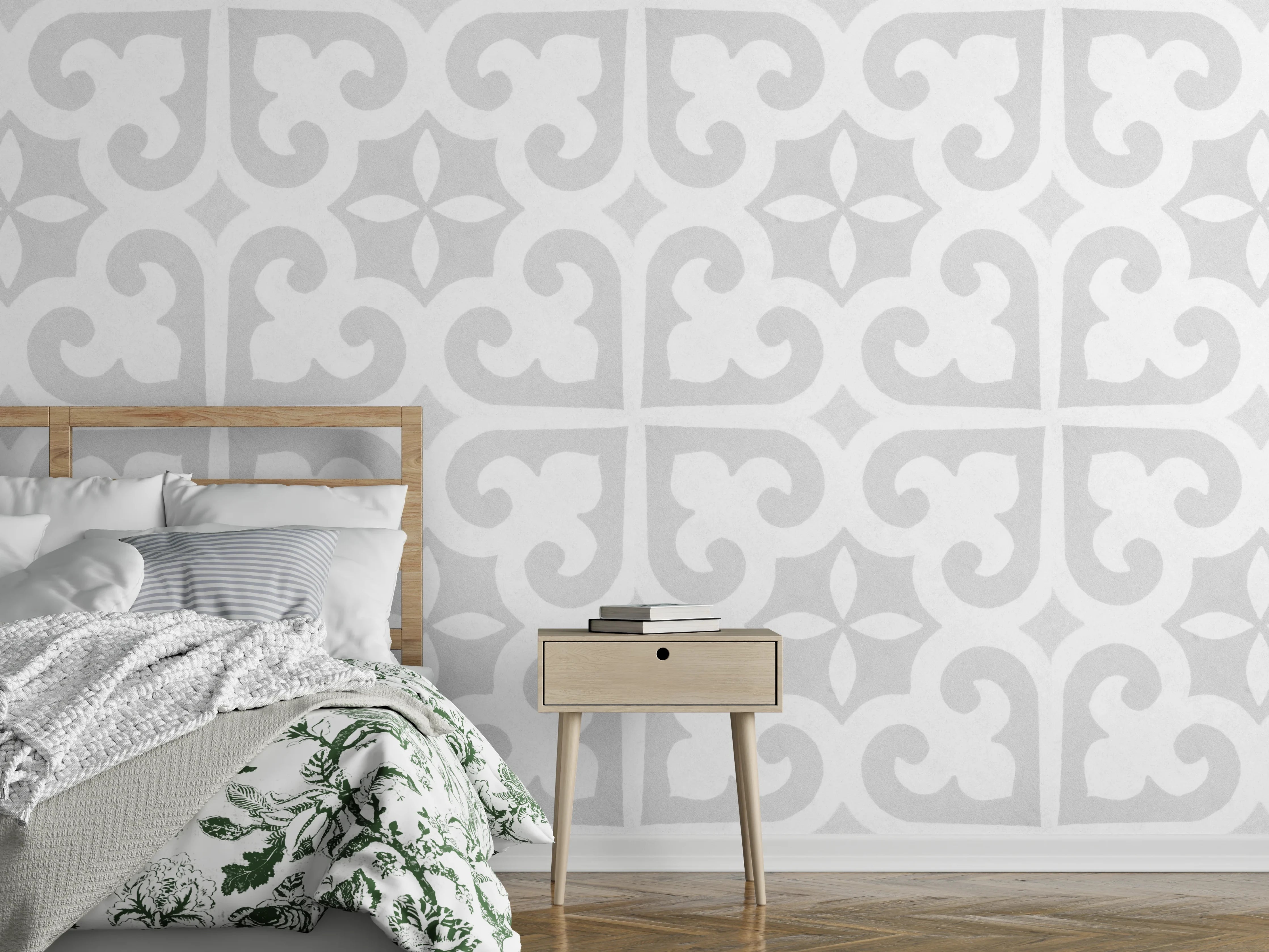 Wandverkleidung Schlafzimmer - Abgenutztes Mosaik