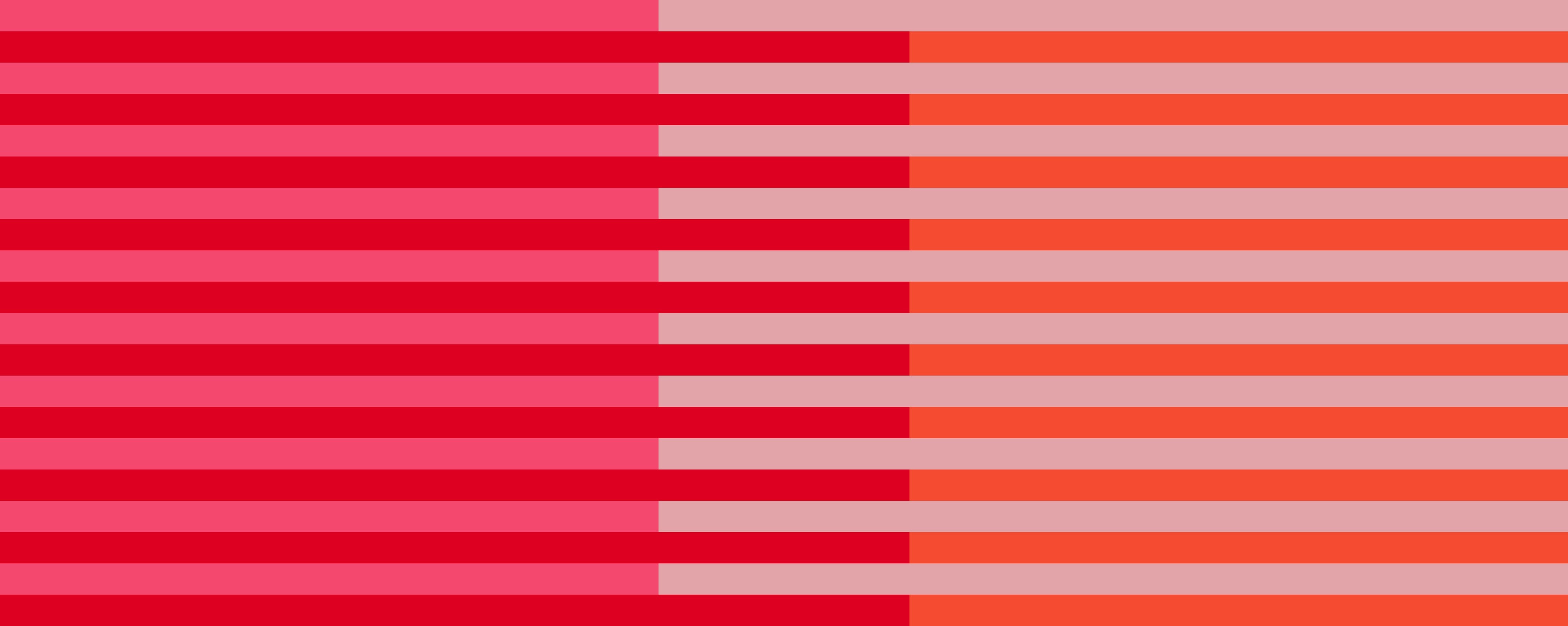 Wandverkleidung Schlafzimmer-Abstraktes Streifenmuster Rot Orange Pink