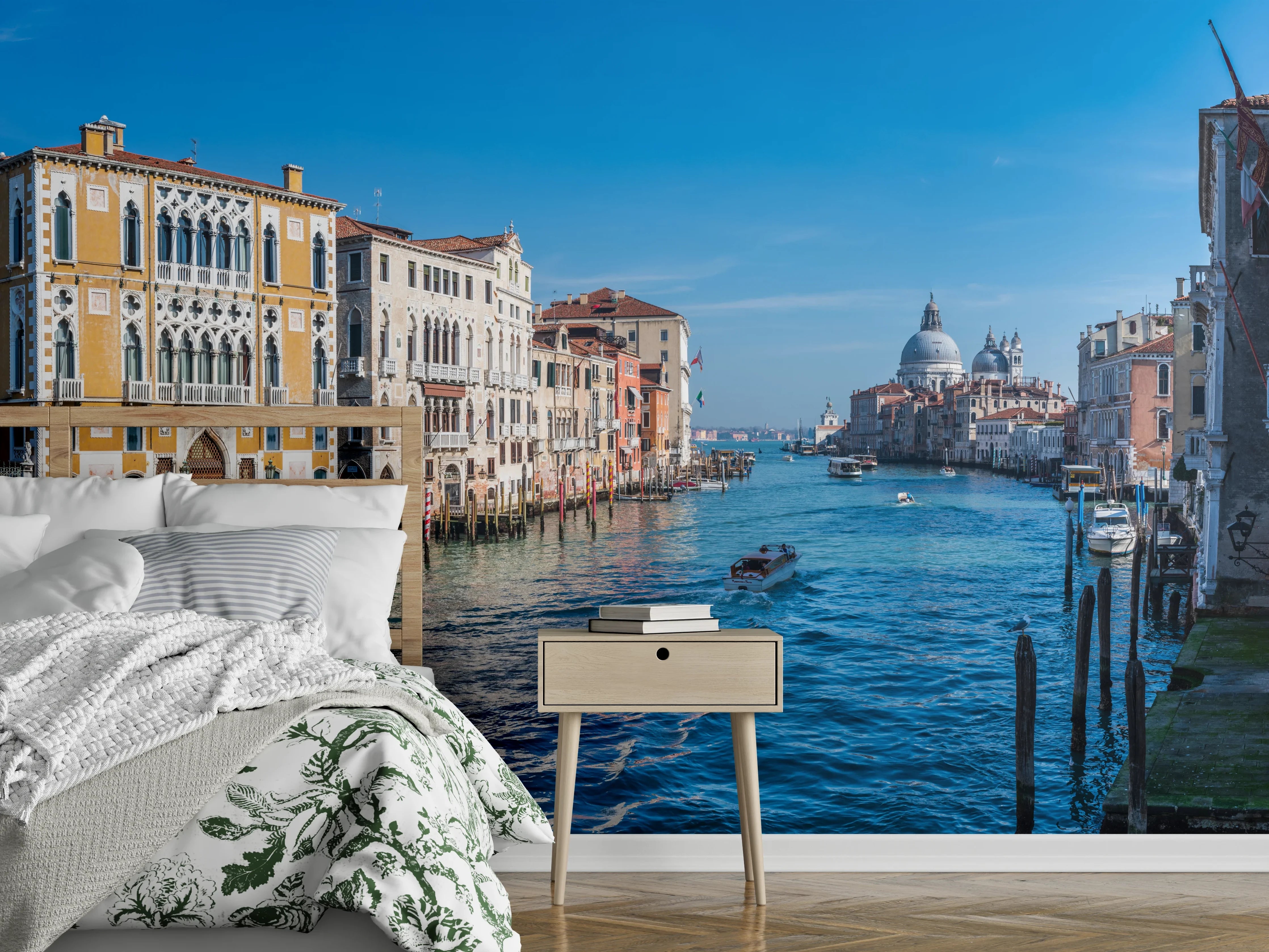 Wandverkleidung Schlafzimmer - Accademia Brücke Venedig