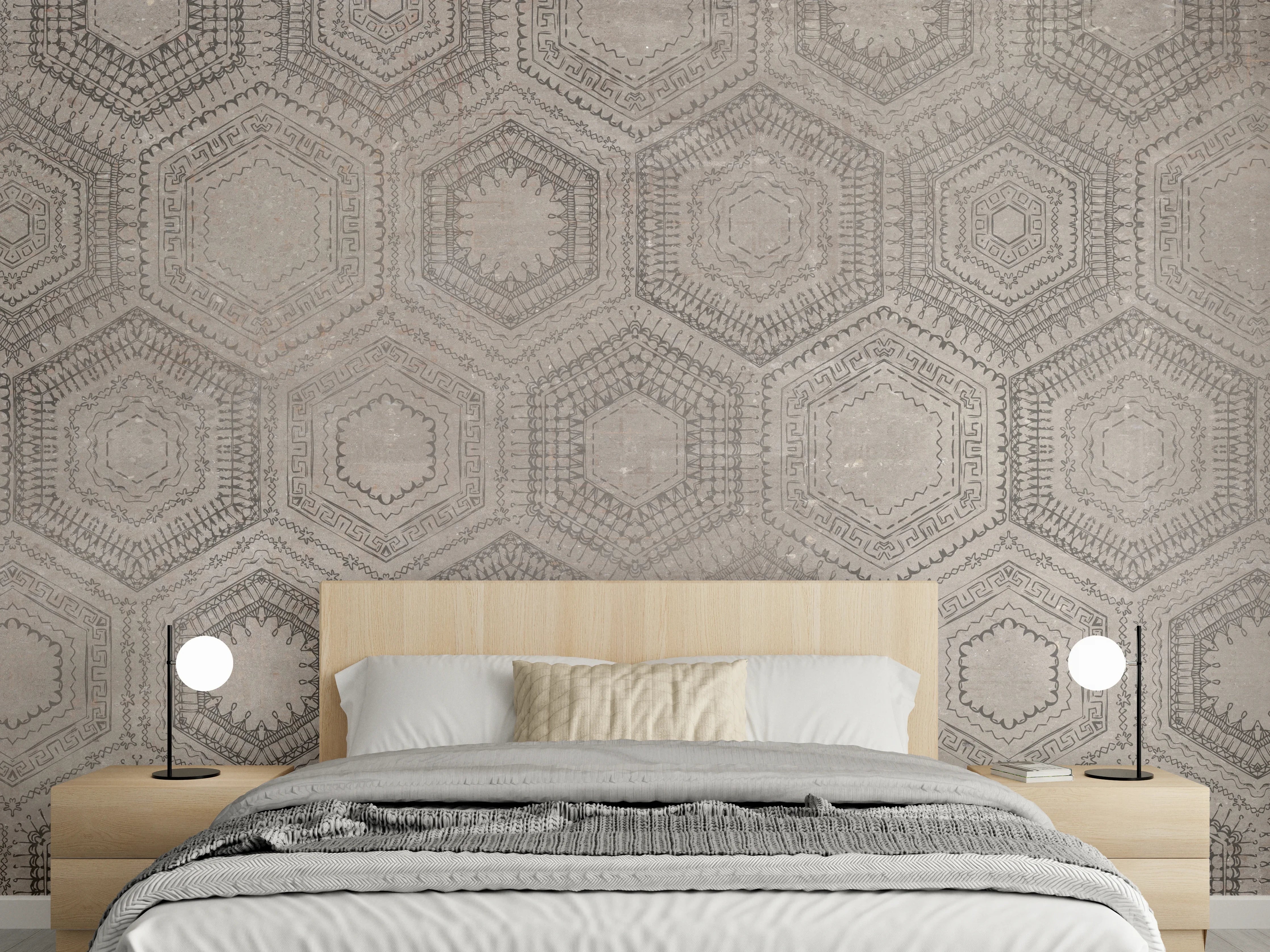 Wandverkleidung Schlafzimmer - Alte Orientalische Mosaik