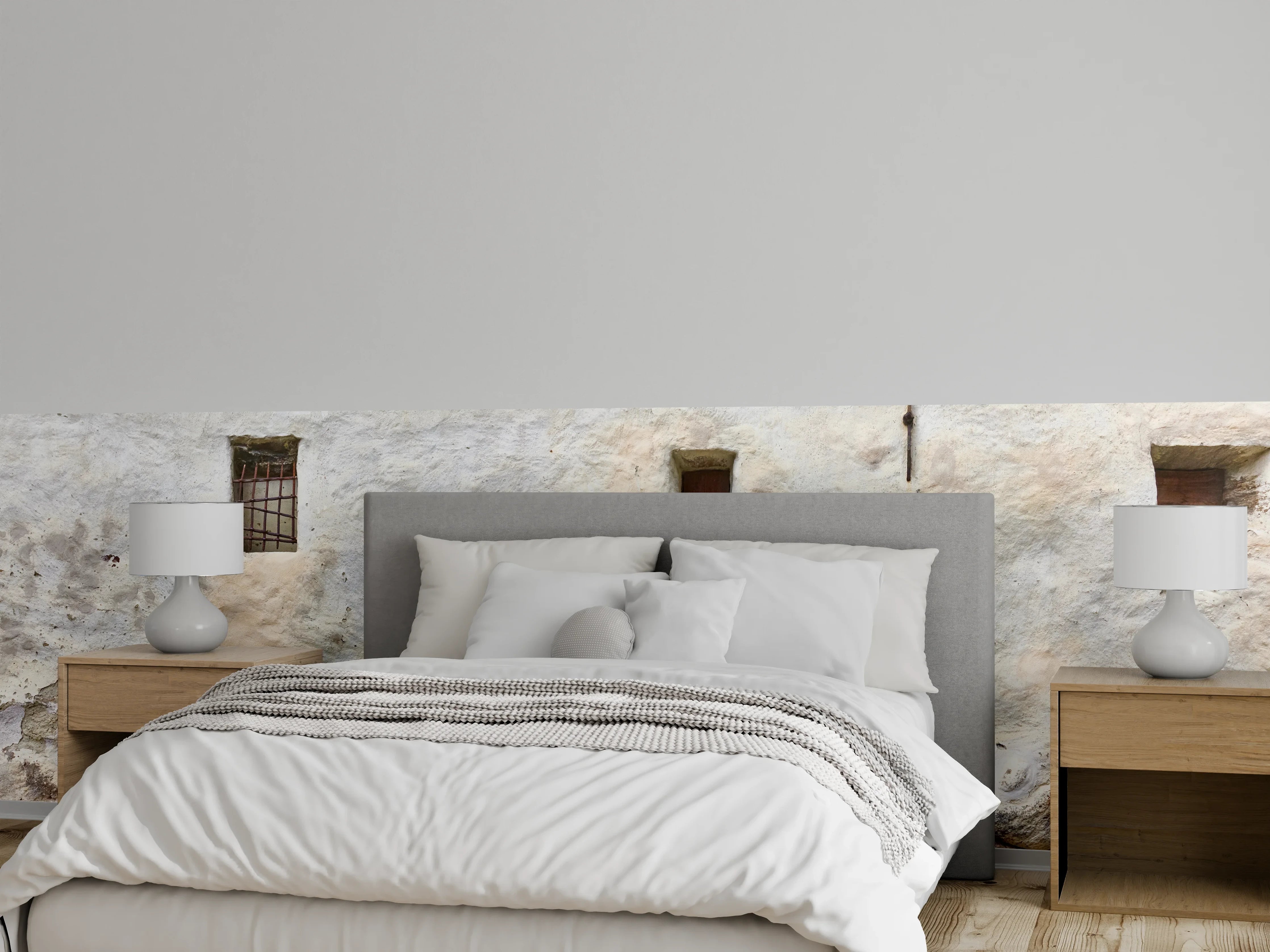 Wandverkleidung Schlafzimmer - Alter Türeingang in Südtirol