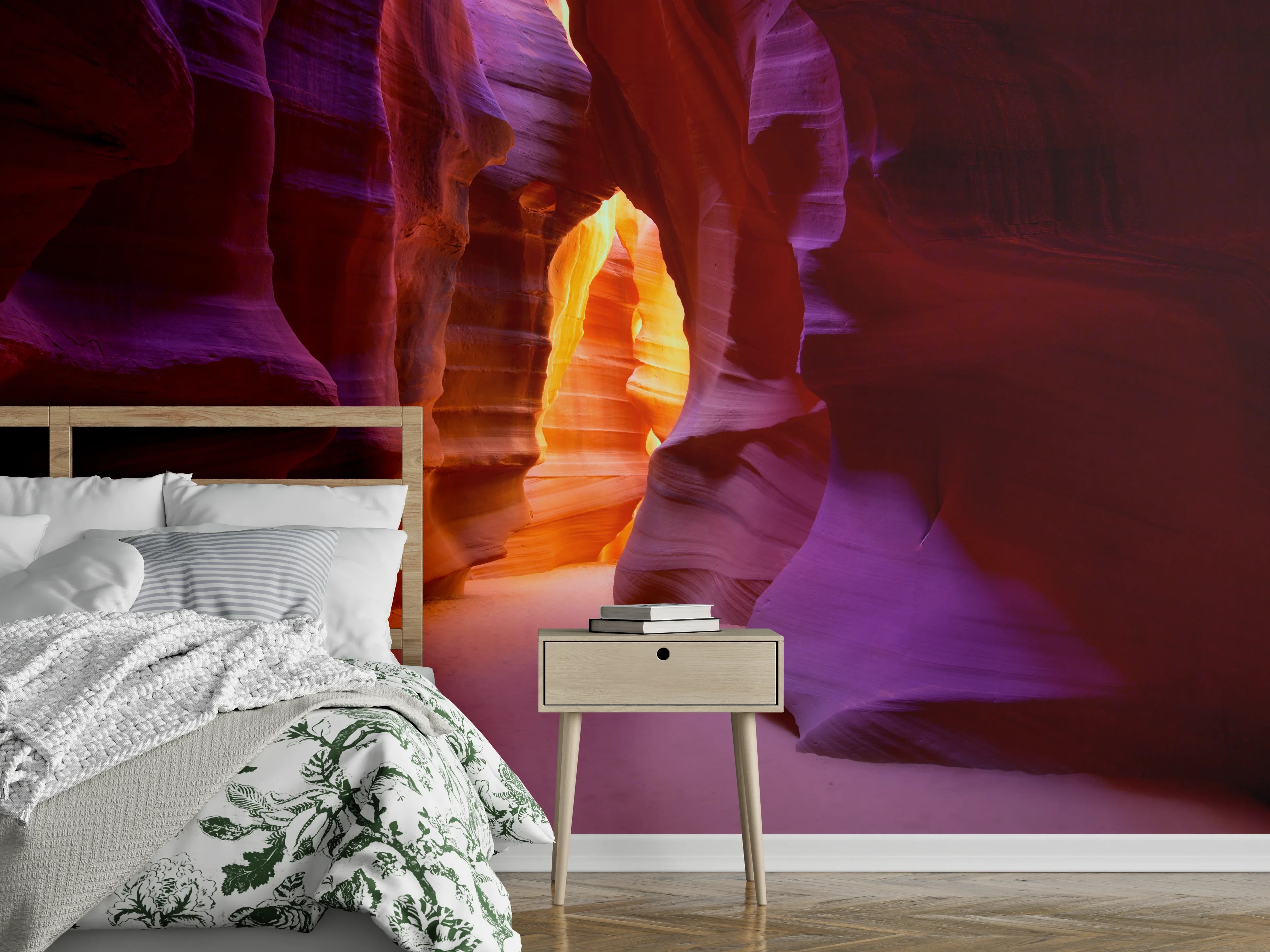 Wandverkleidung Schlafzimmer - Antelope Canyon Slot Canyon Fotografie