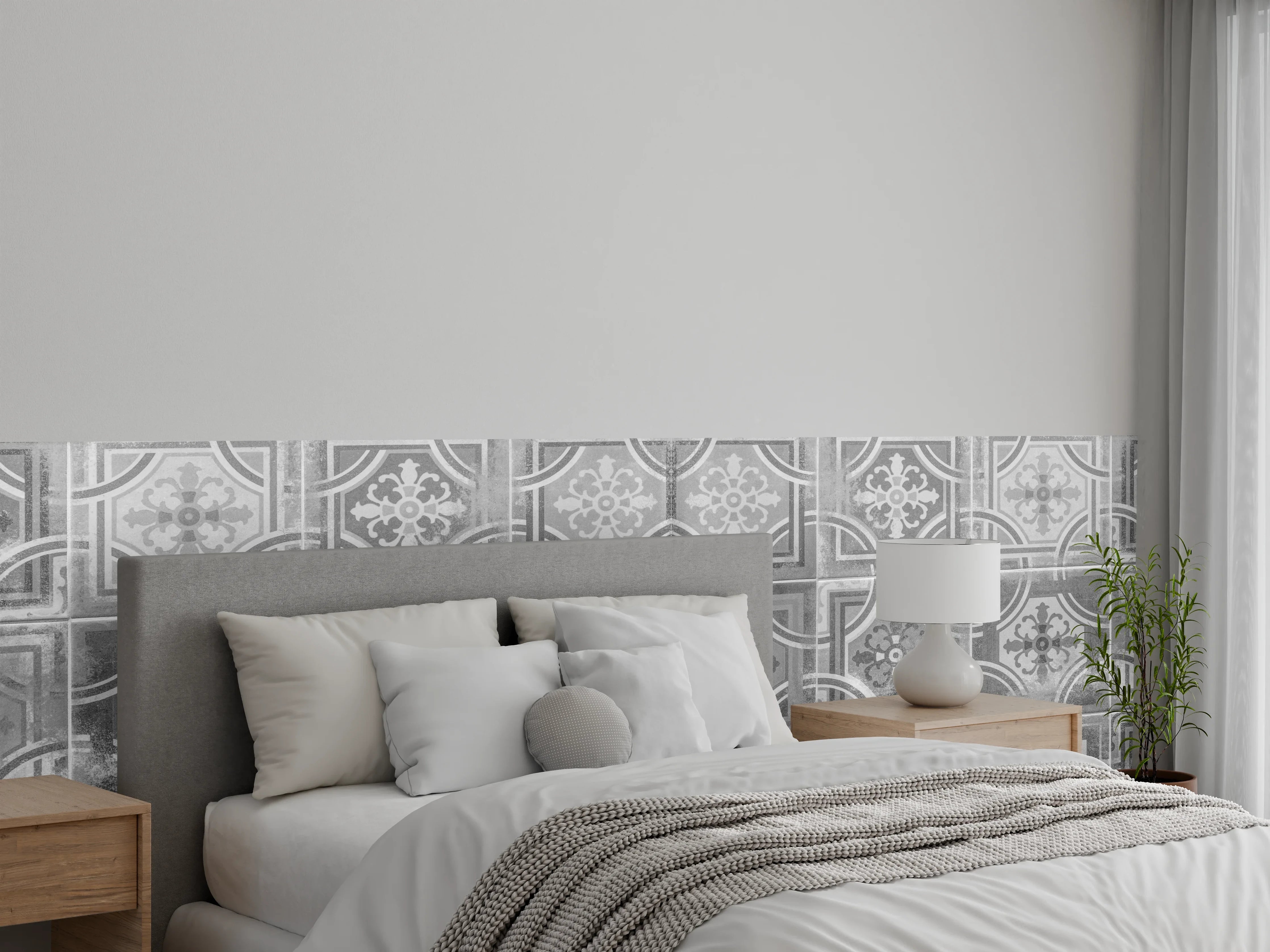 Wandverkleidung Schlafzimmer - Arabische schäbige Fliesen Hintergrund