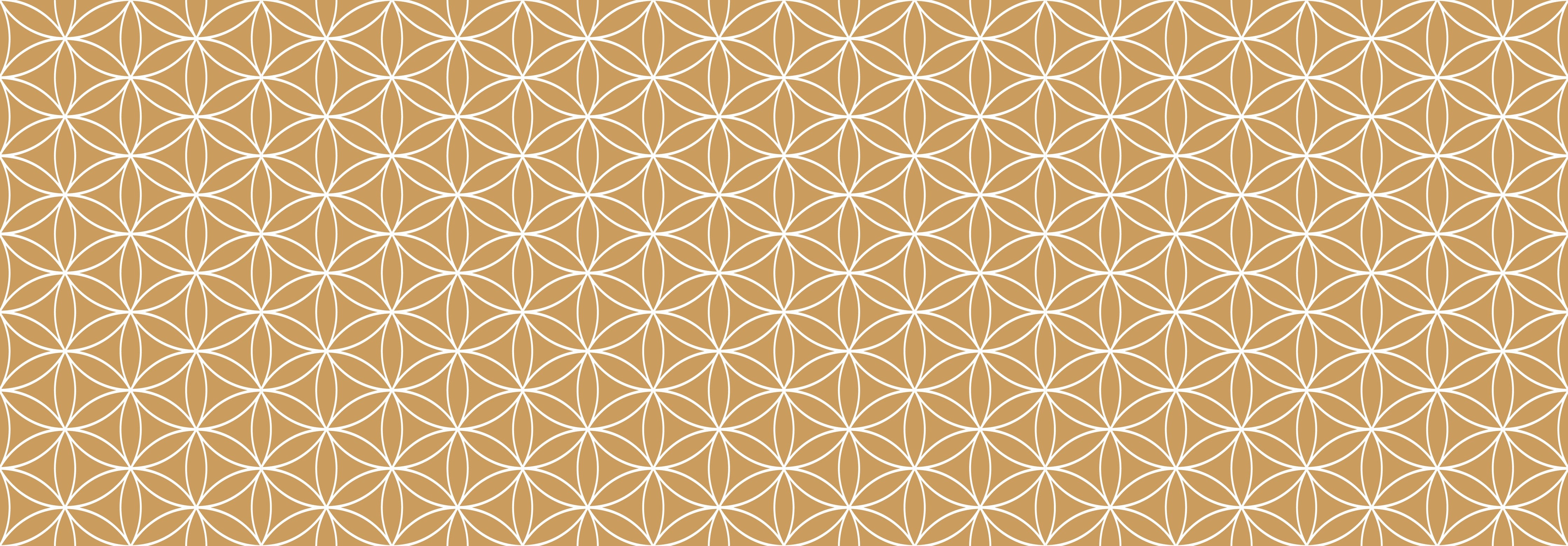 Wandverkleidung Schlafzimmer-Asiatisches Retro-Muster in Beige