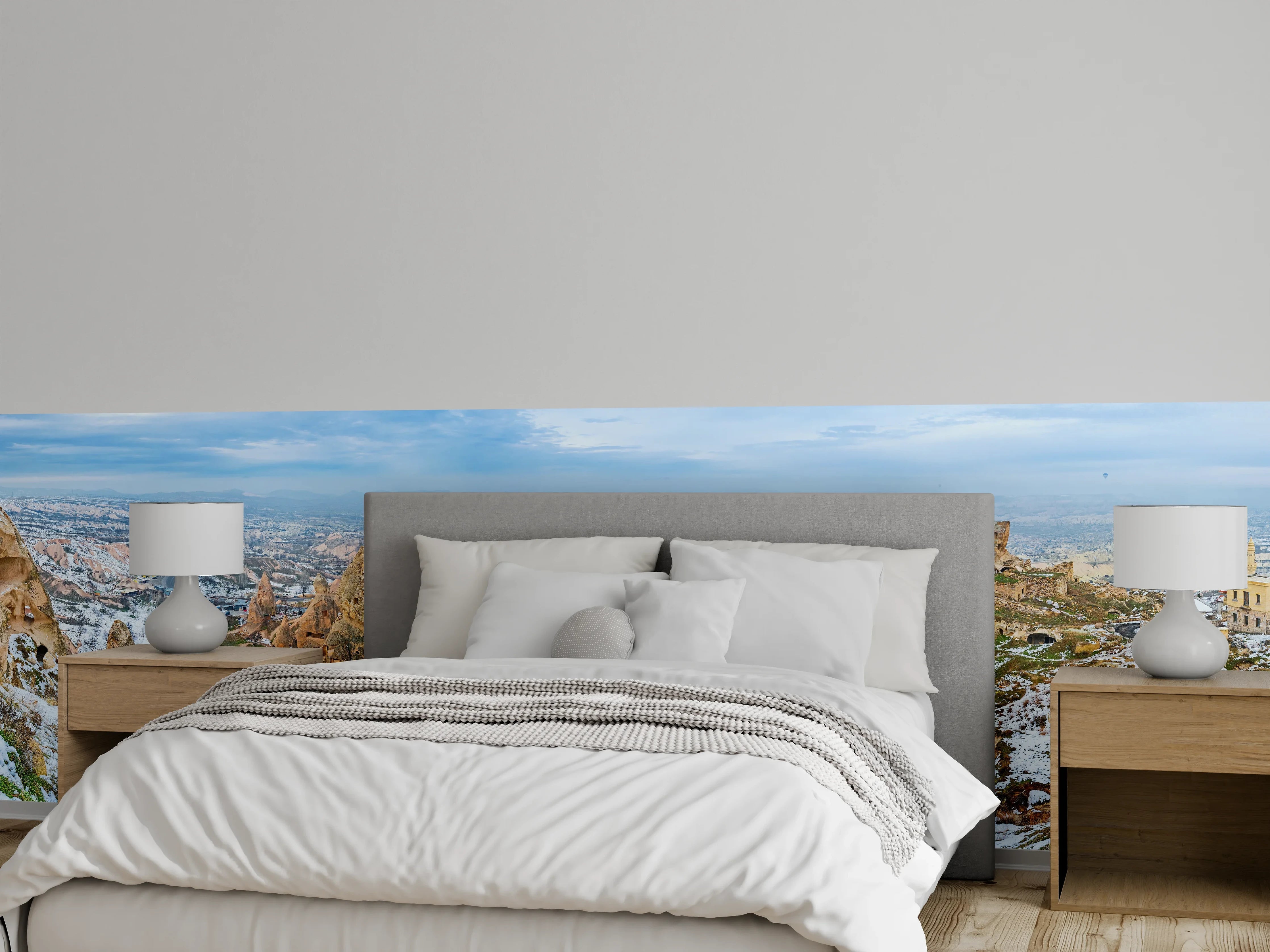 Wandverkleidung Schlafzimmer - Ausblick Kapadokien
