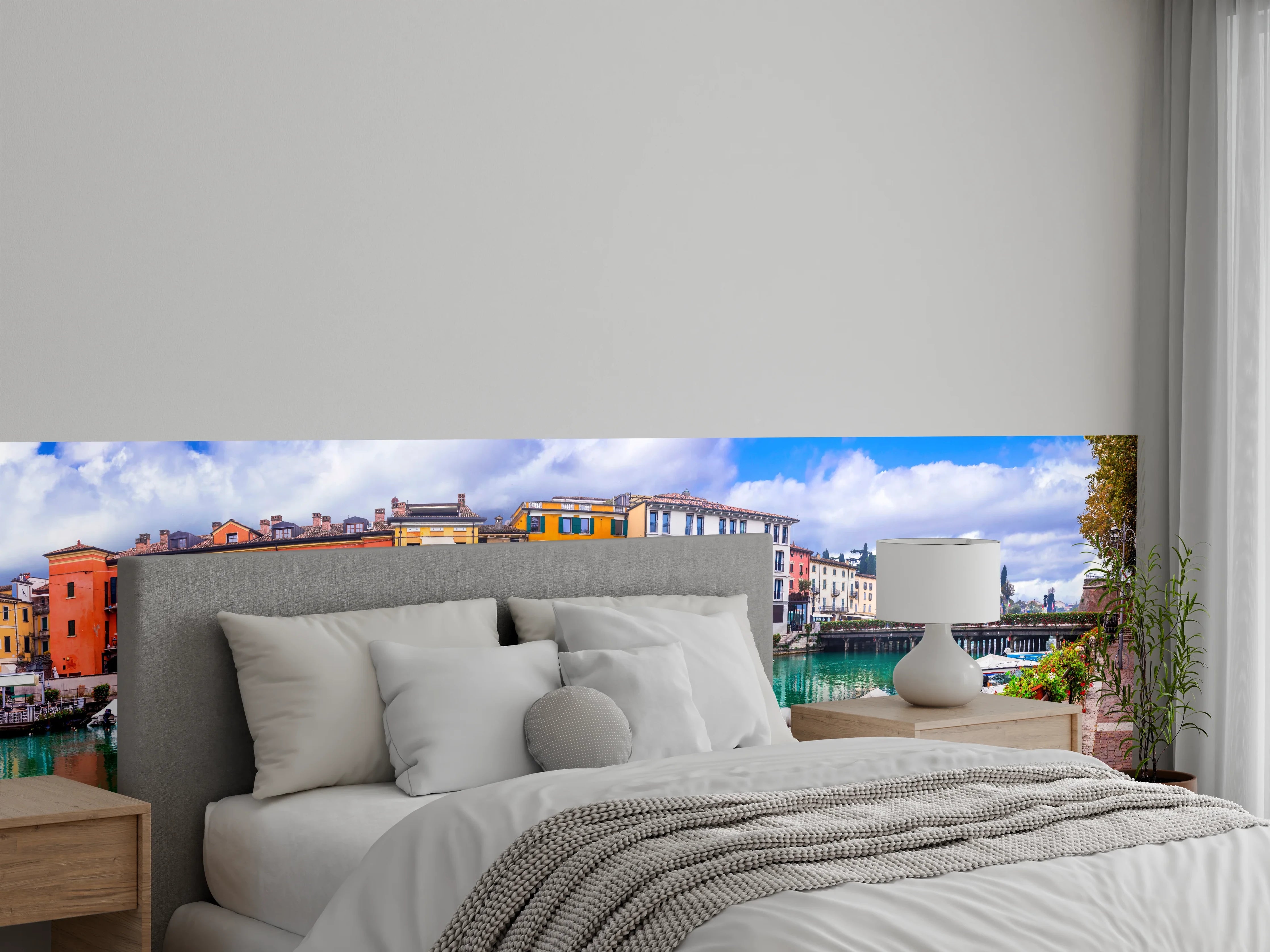 Wandverkleidung Schlafzimmer - Beschauliches schönes Dorf in Peschie
