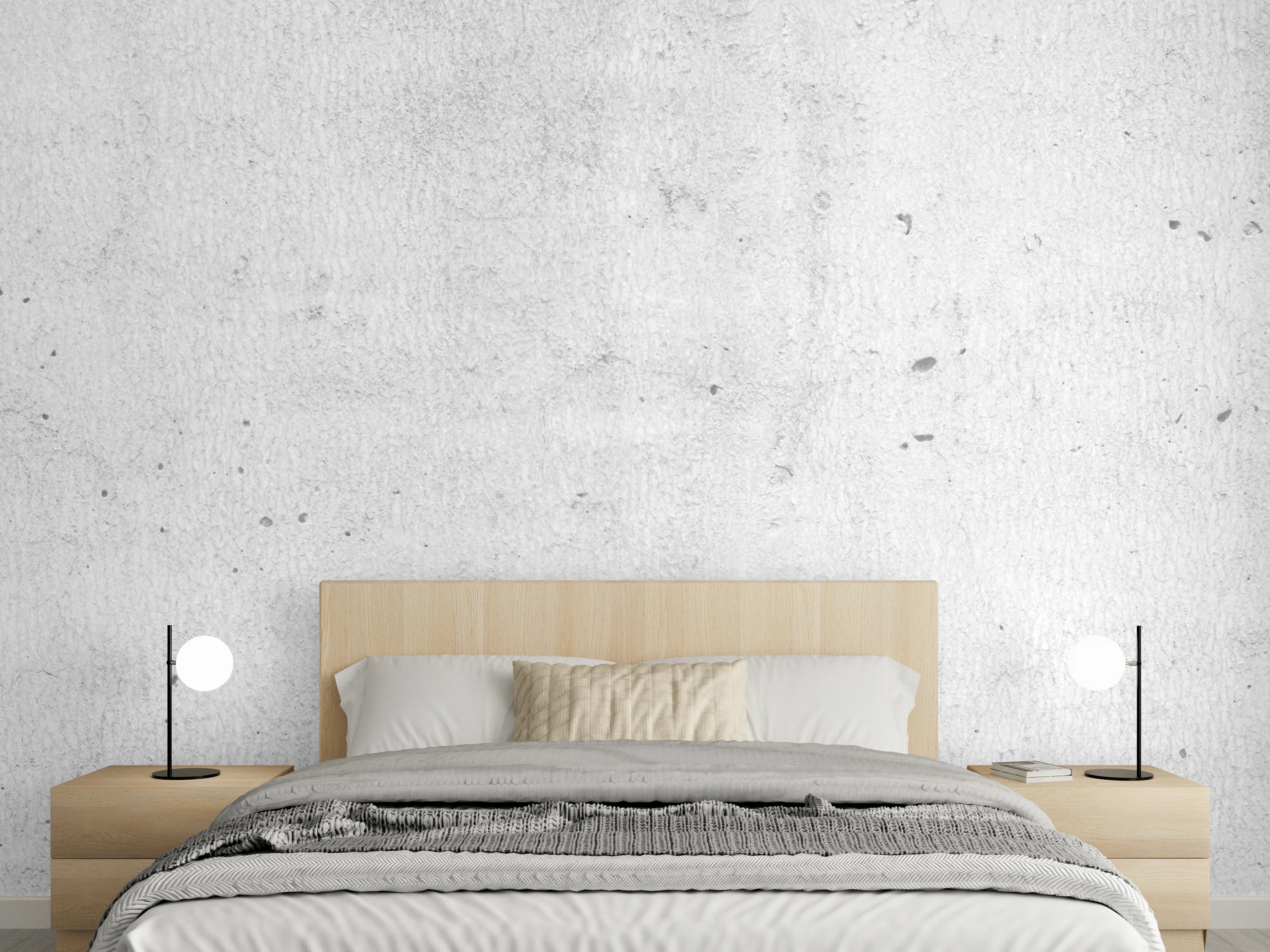 Wandverkleidung Schlafzimmer - Betonwand alte Textur