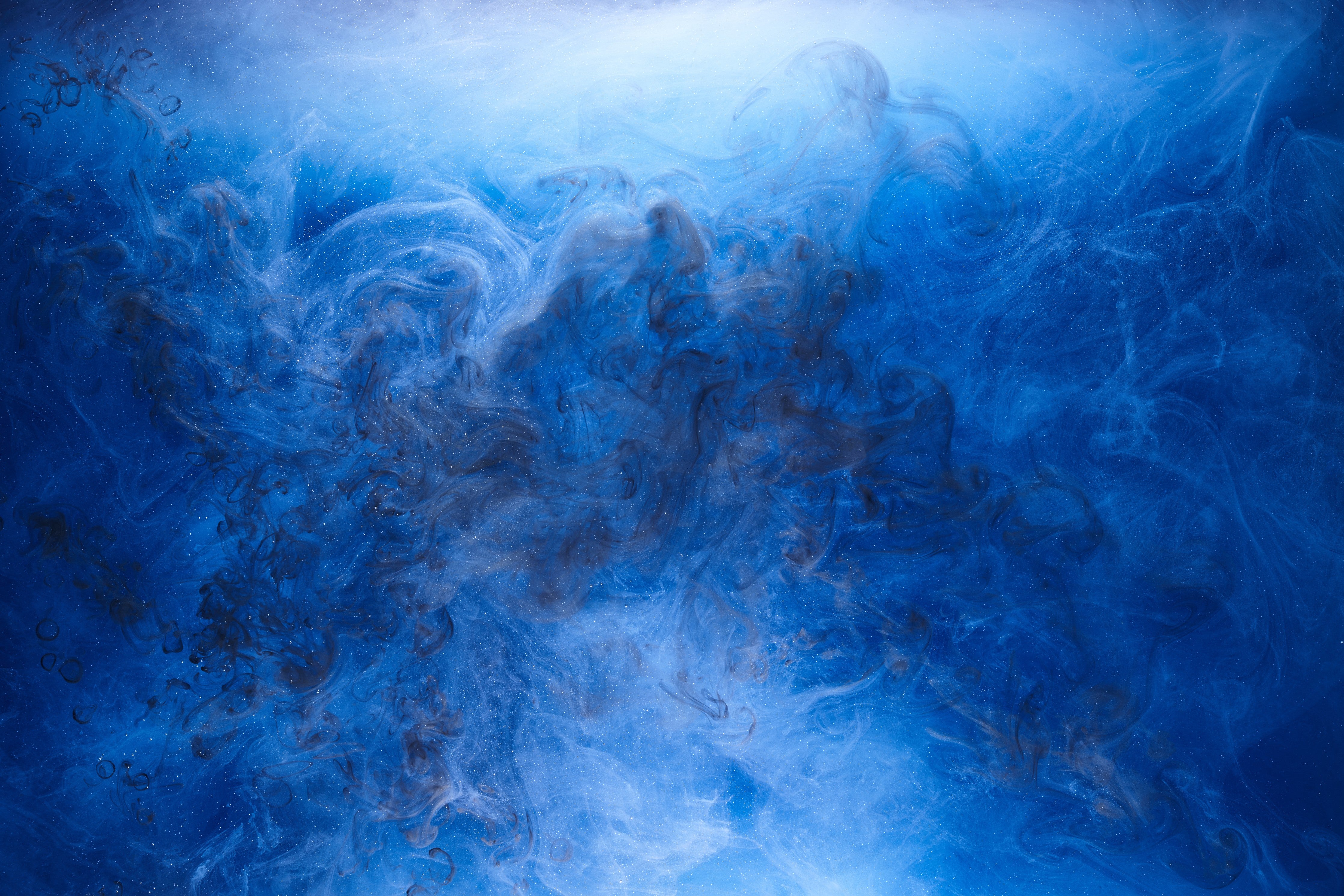 Wandverkleidung Schlafzimmer-Blauer Rauch