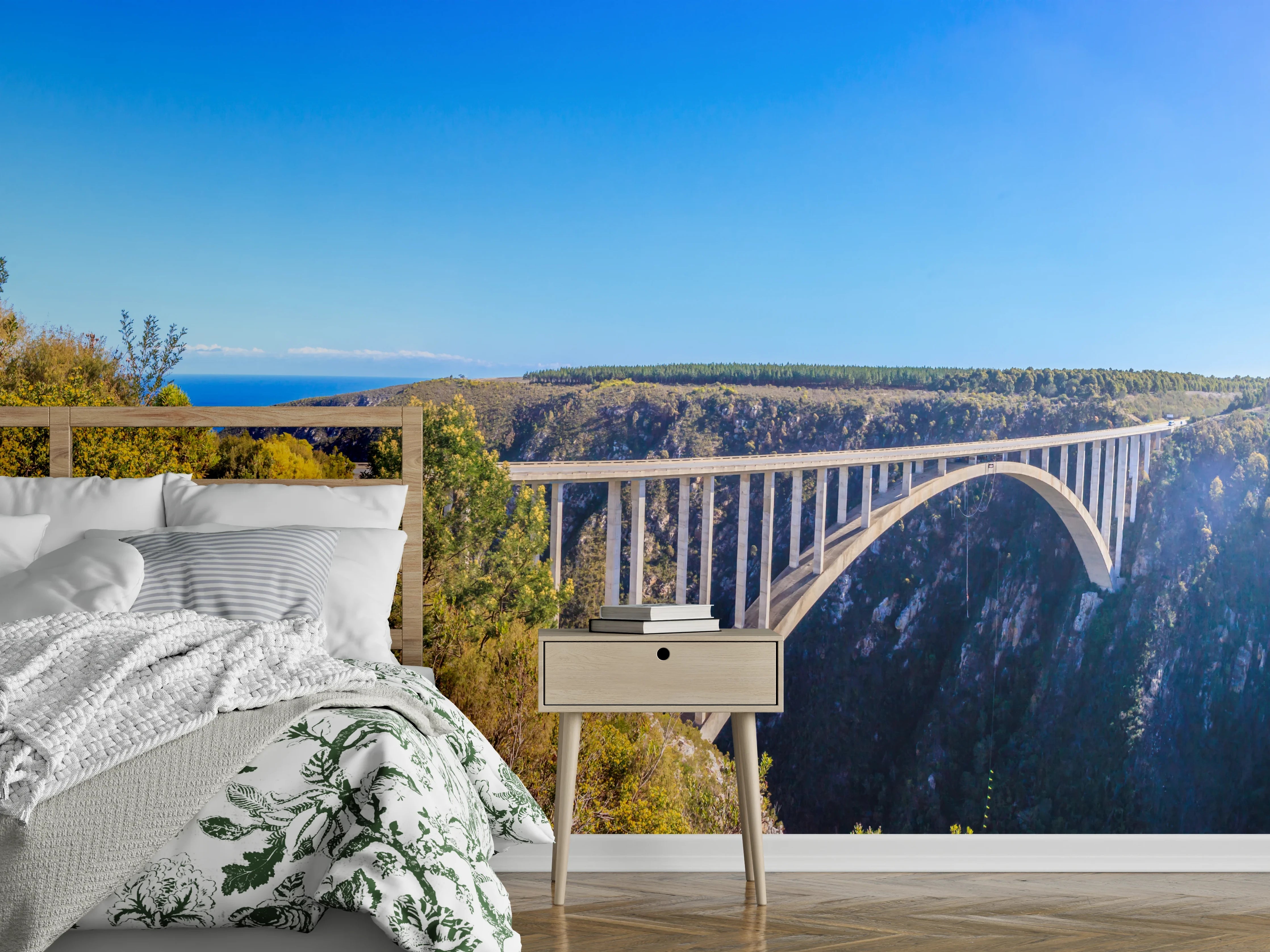 Wandverkleidung Schlafzimmer - Bloukrans Bridge - Tsitsikama Nationalpark