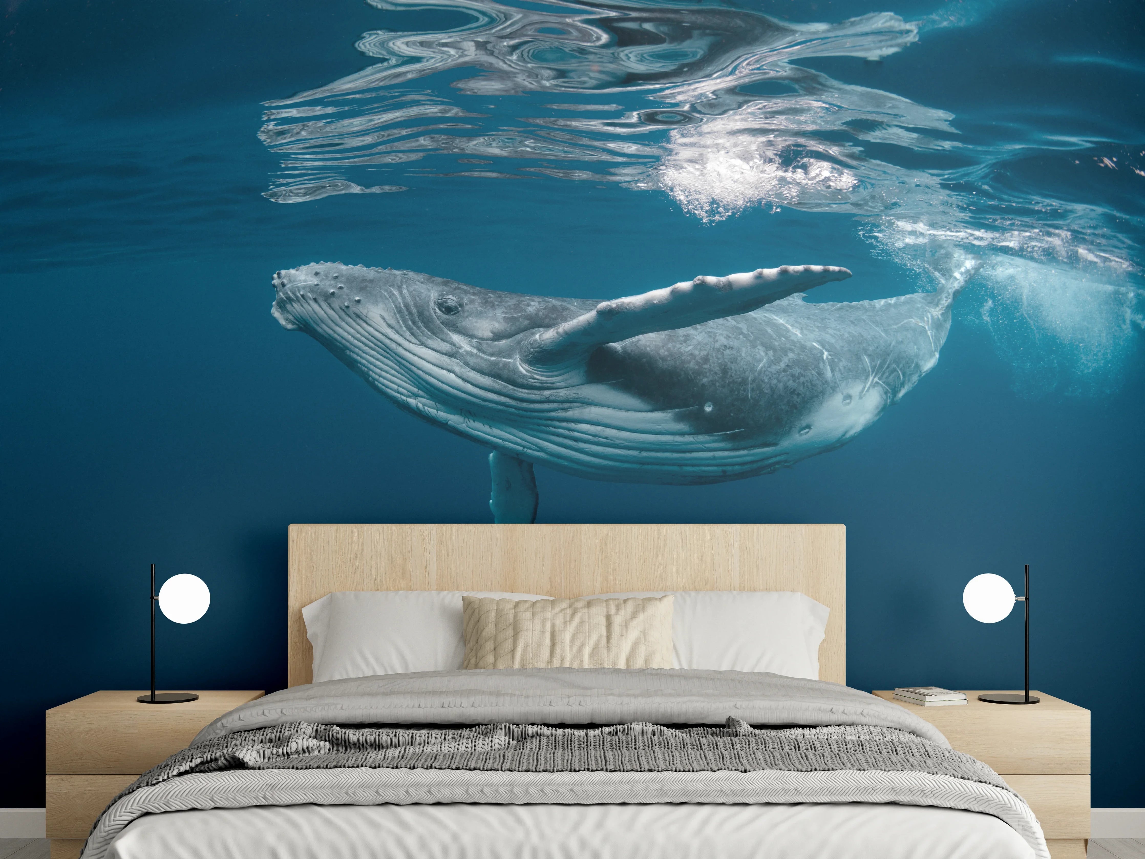 Wandverkleidung Schlafzimmer - Buckelbaby - nähe Wasseroberfläche