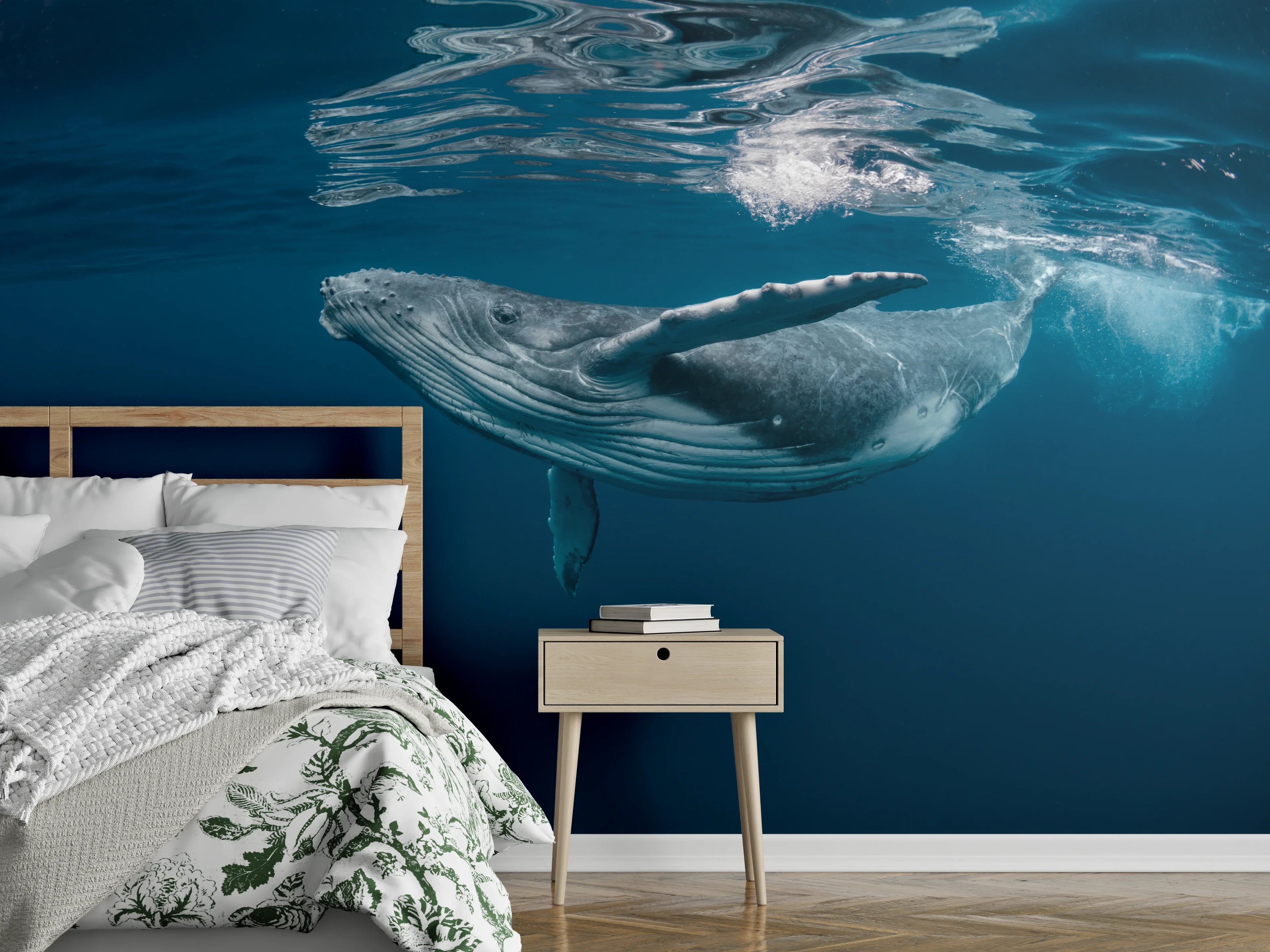 Wandverkleidung Schlafzimmer - Buckelbaby - nähe Wasseroberfläche