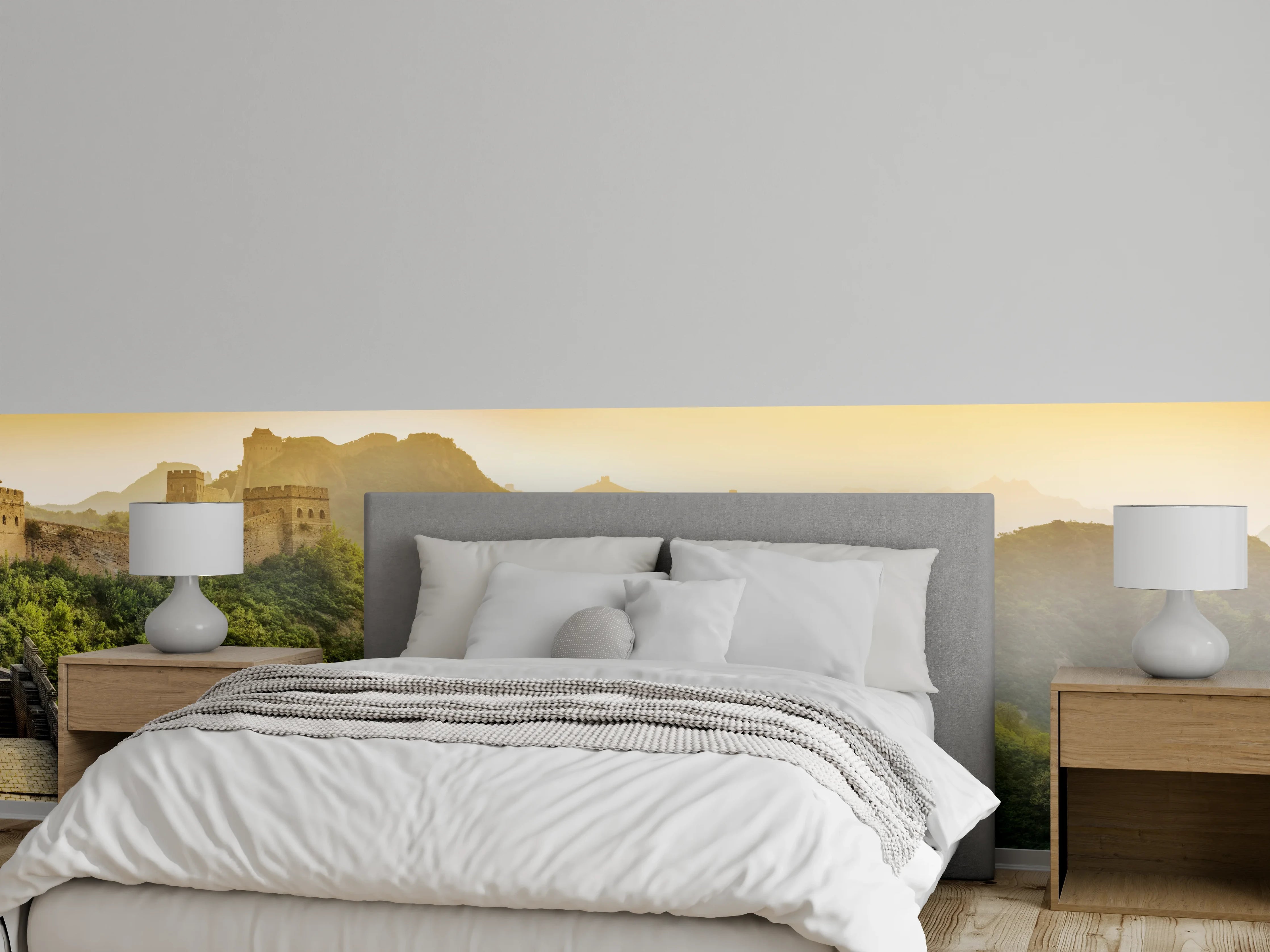 Wandverkleidung Schlafzimmer - Chinesische Mauer