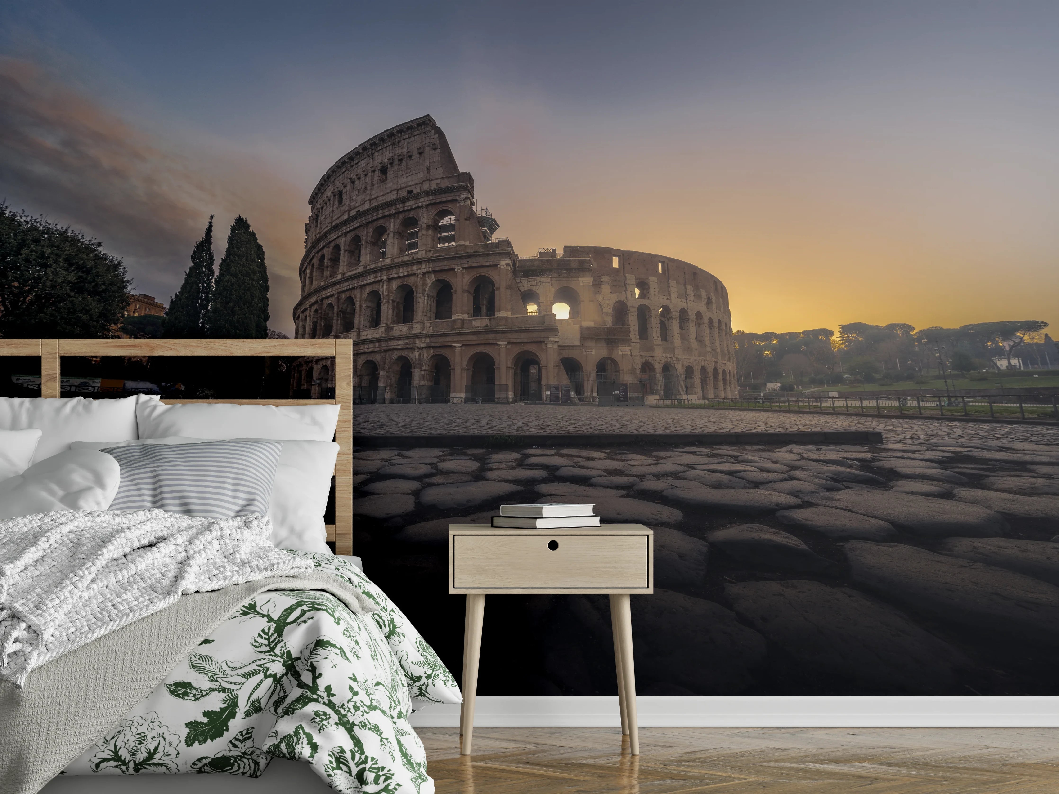 Wandverkleidung Schlafzimmer - Colosseum, Rome, Italy