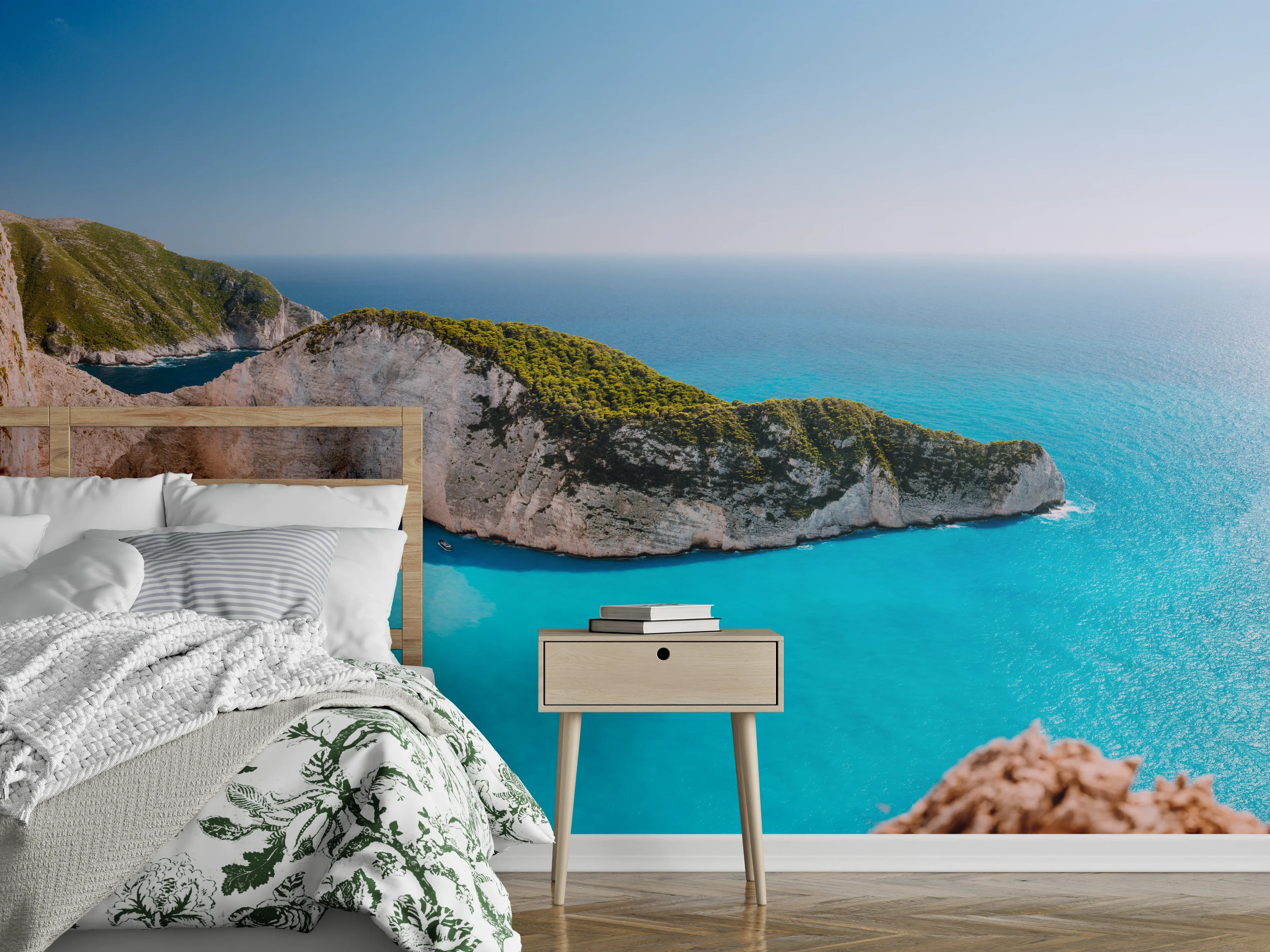 Wandverkleidung Schlafzimmer - Der Strand von Navagio - Griechenland