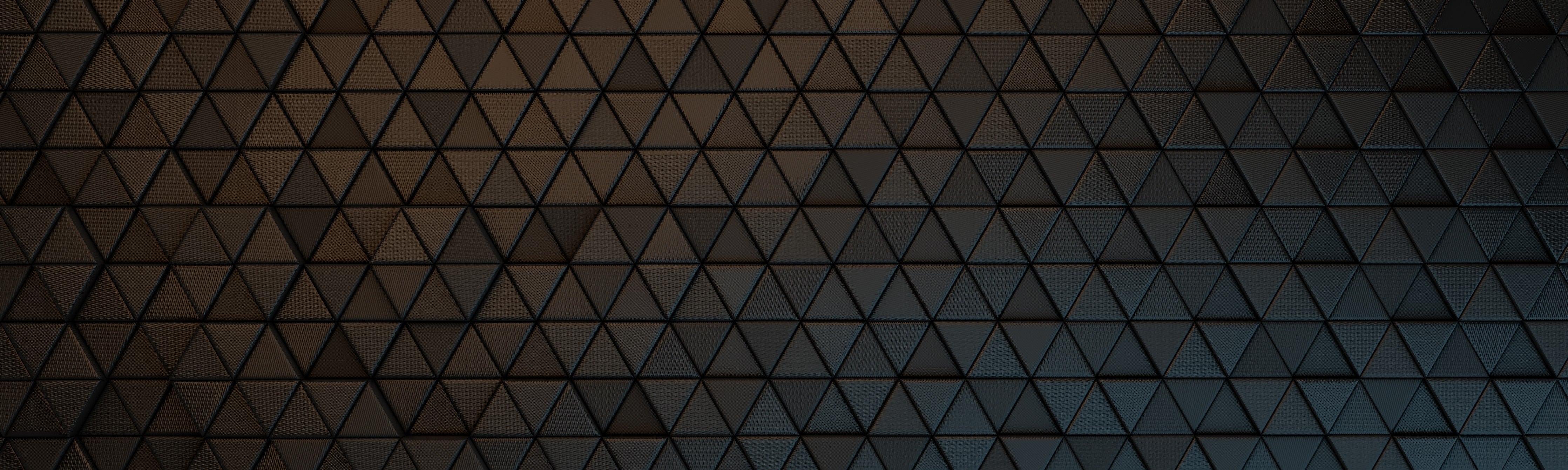 Wandverkleidung Schlafzimmer-Dunkle 3D-Trianglemuster Wanddeko