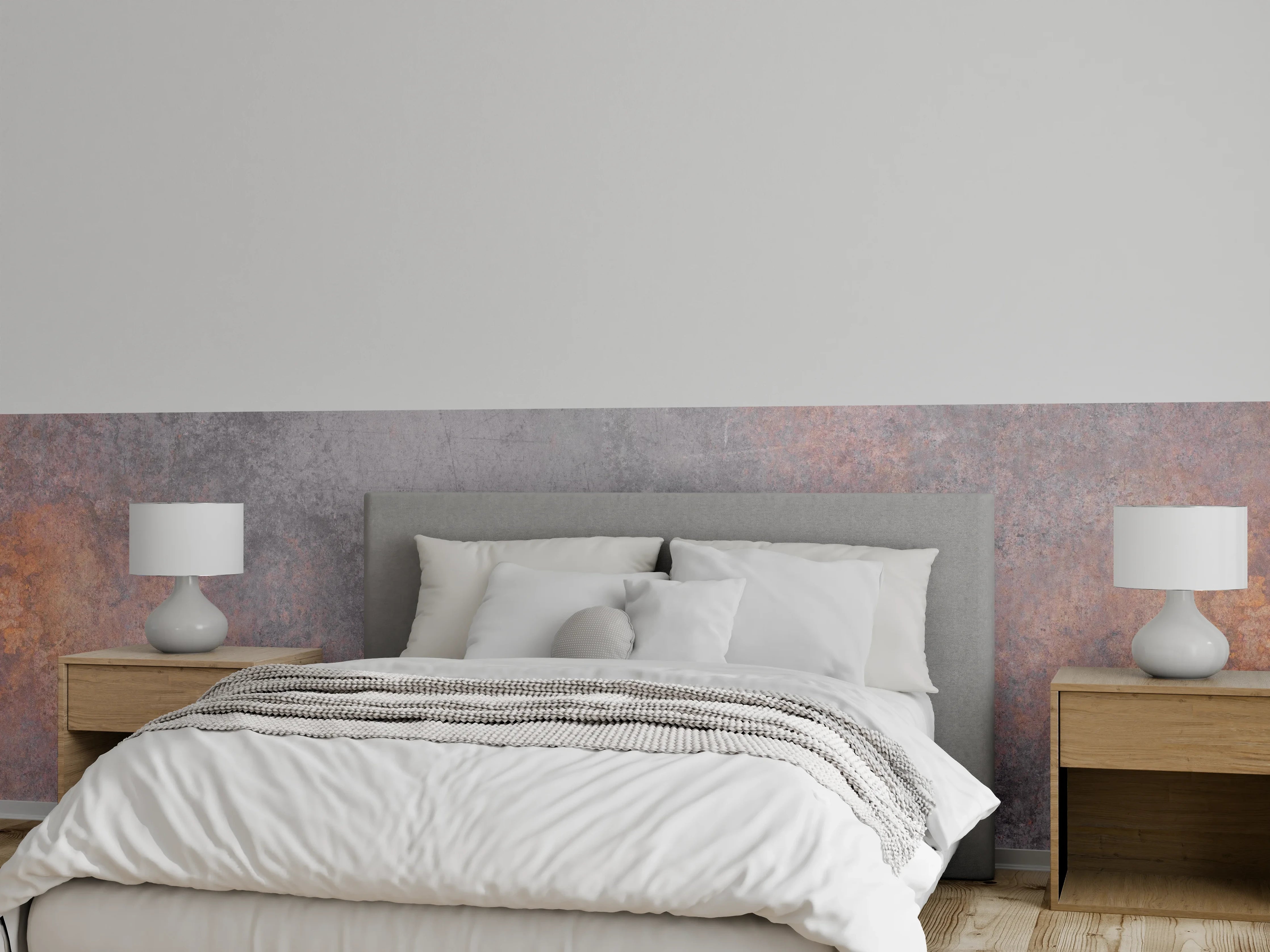 Wandverkleidung Schlafzimmer - Dunklen Metall Steinhintergrund