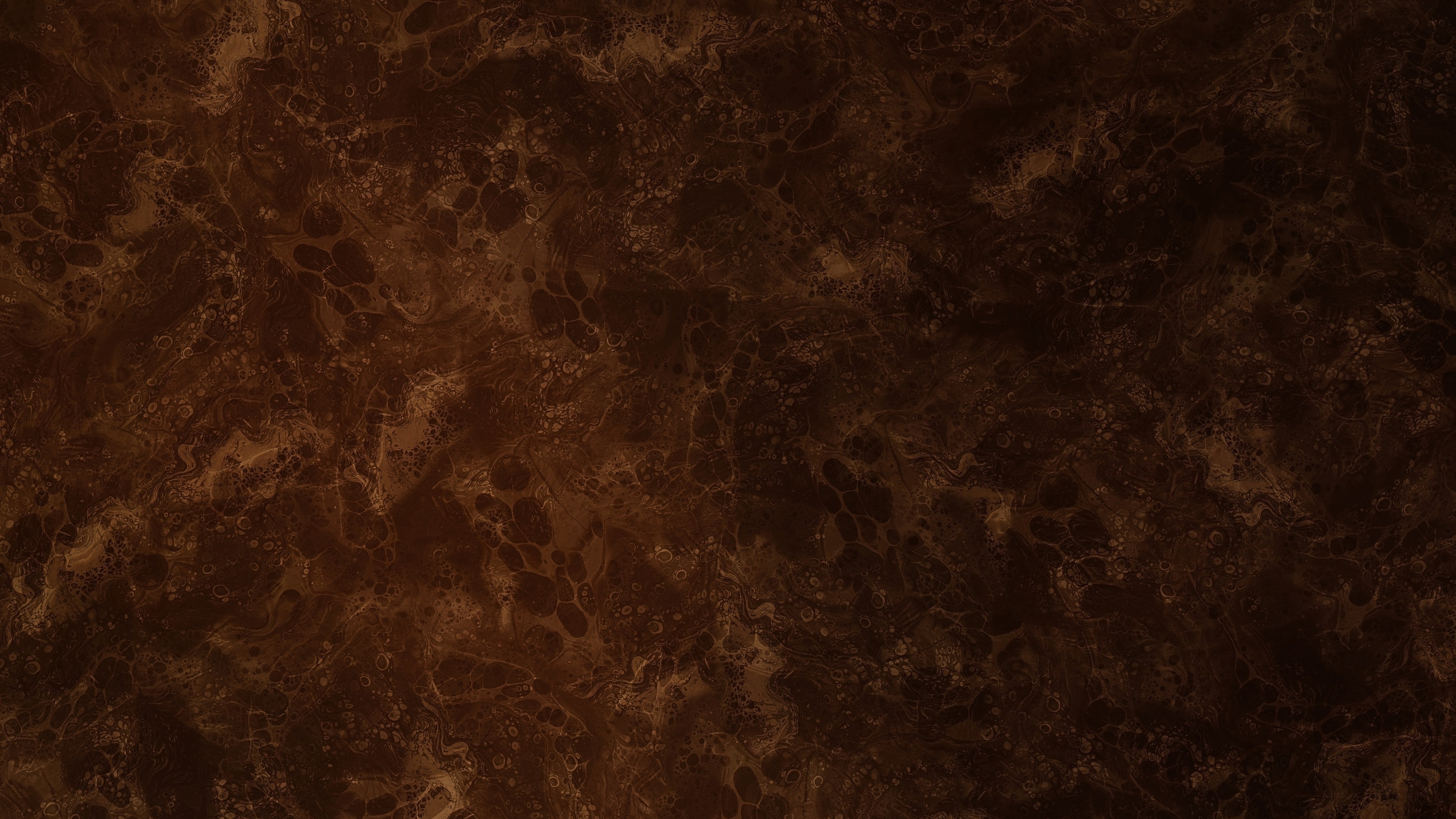 Wandverkleidung Schlafzimmer-Dunkler Marmor mit brauner Aderung