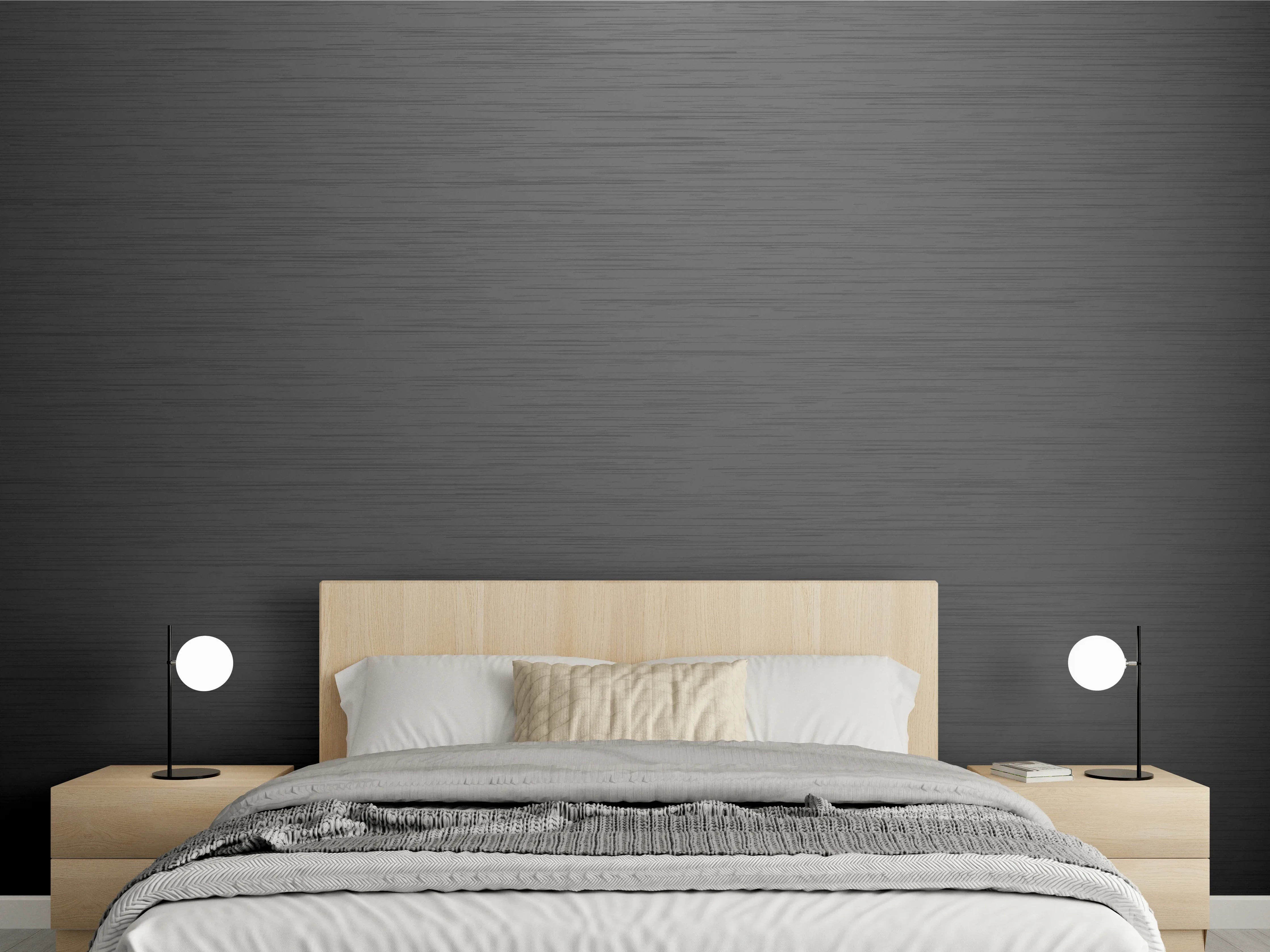Wandverkleidung Schlafzimmer - Elegante Graue Textur