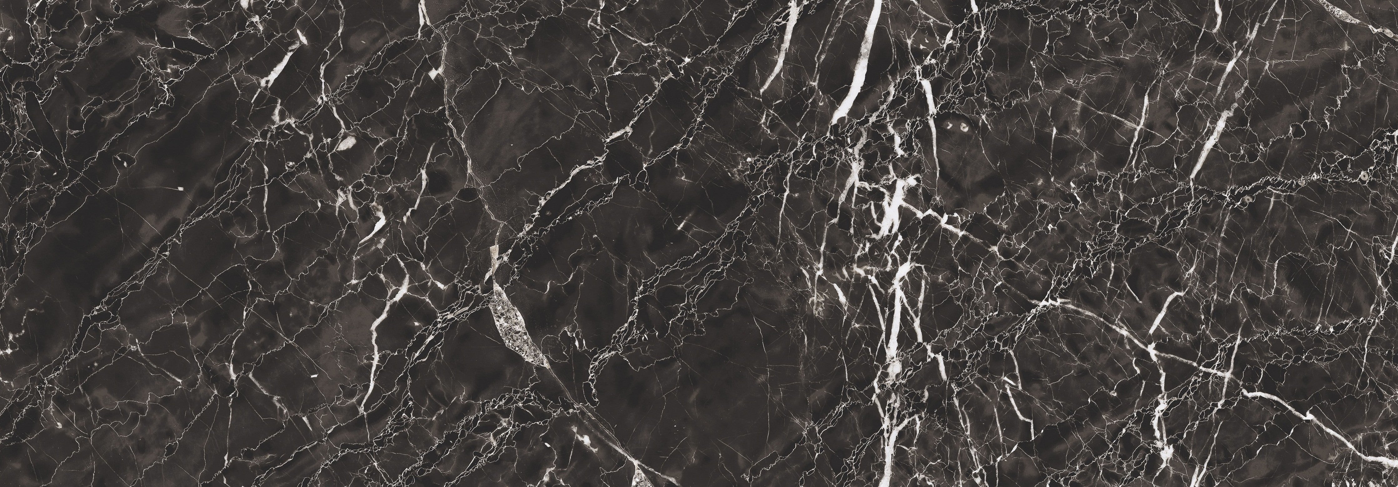 Wandverkleidung Schlafzimmer-Eleganter schwarzer Marmor mit weißen Adern