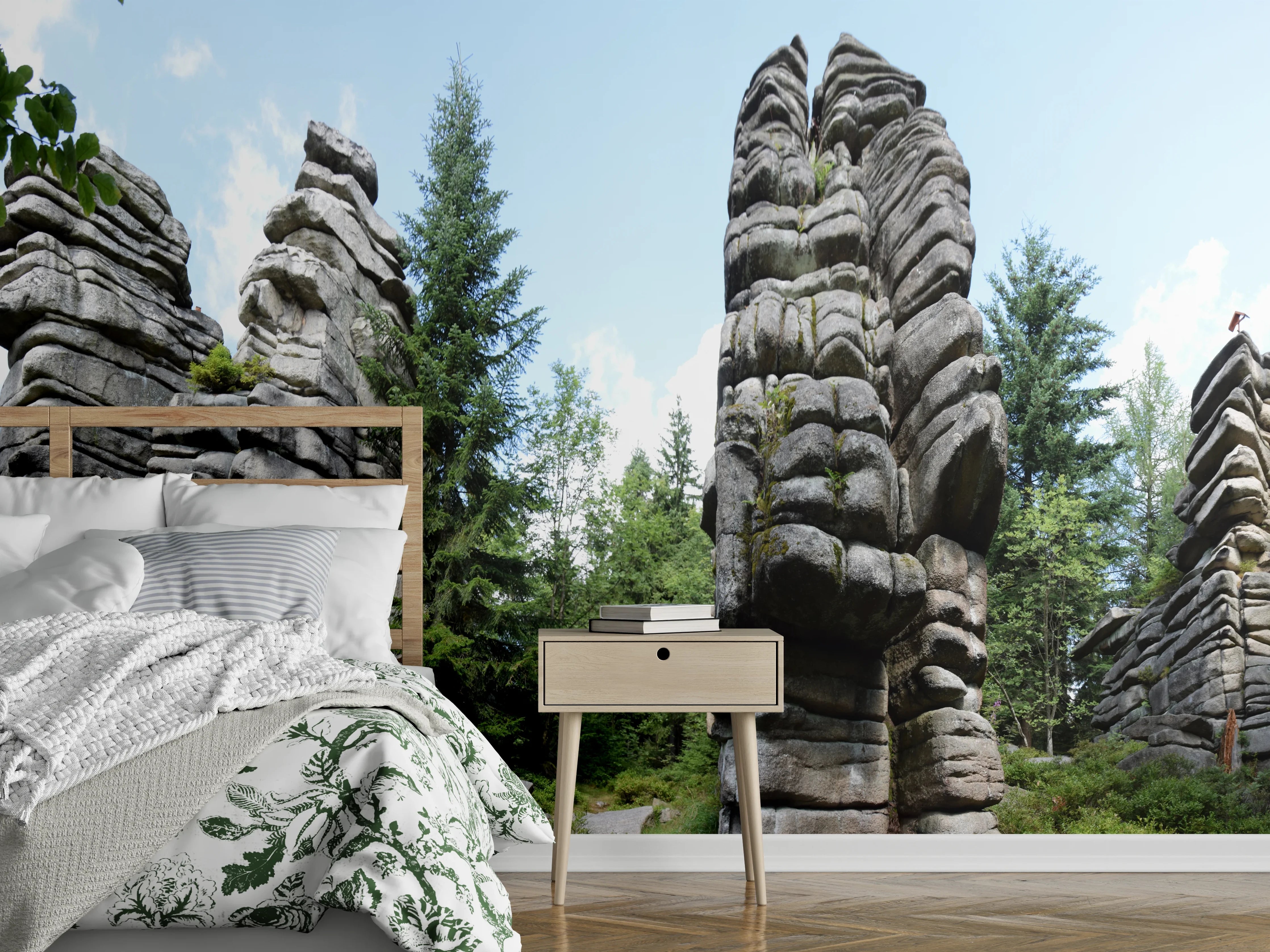 Wandverkleidung Schlafzimmer - Fichtelgebirge - Drei Brüder