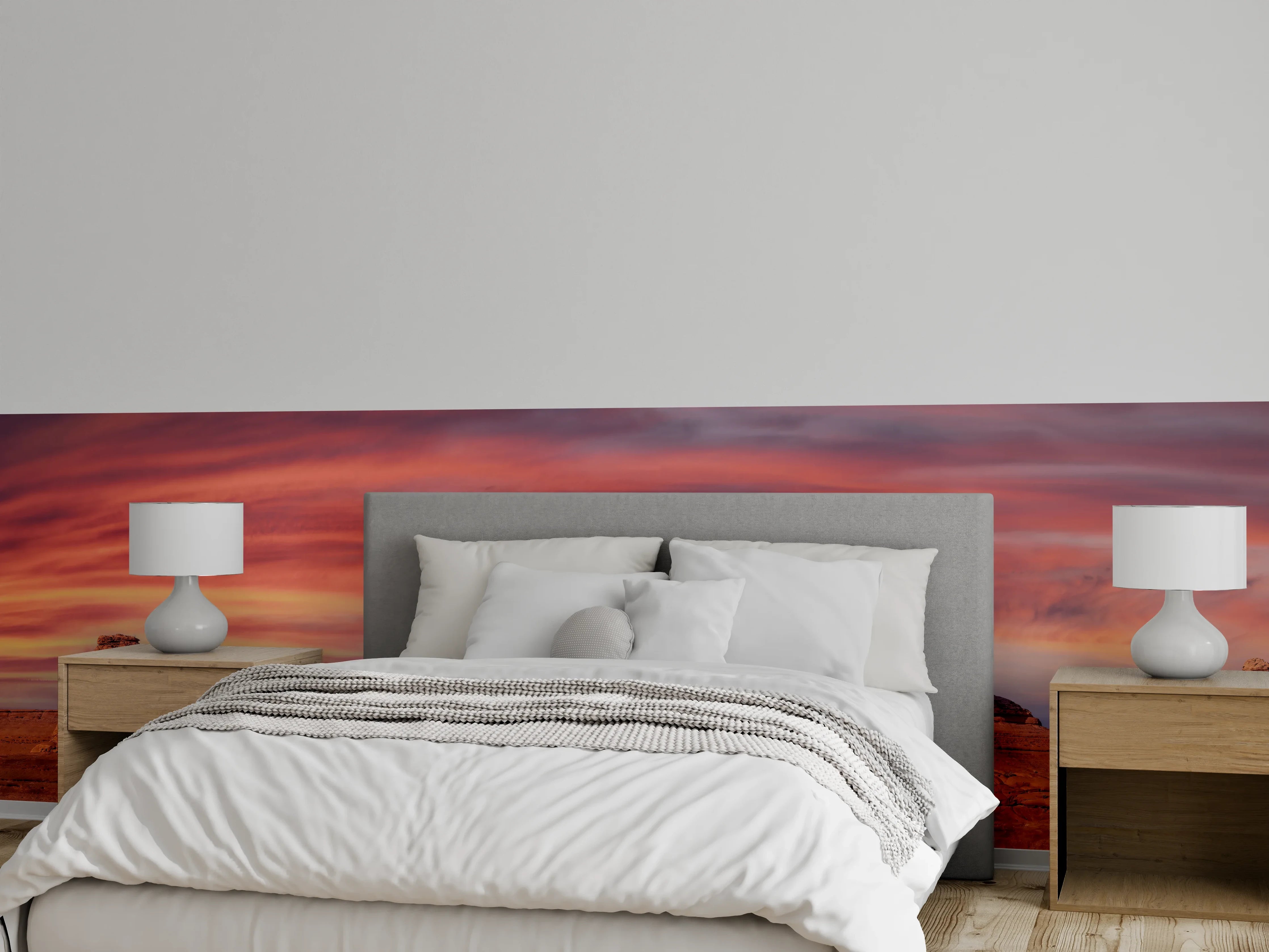 Wandverkleidung Schlafzimmer - Filigraner Bogen im Arches National Park