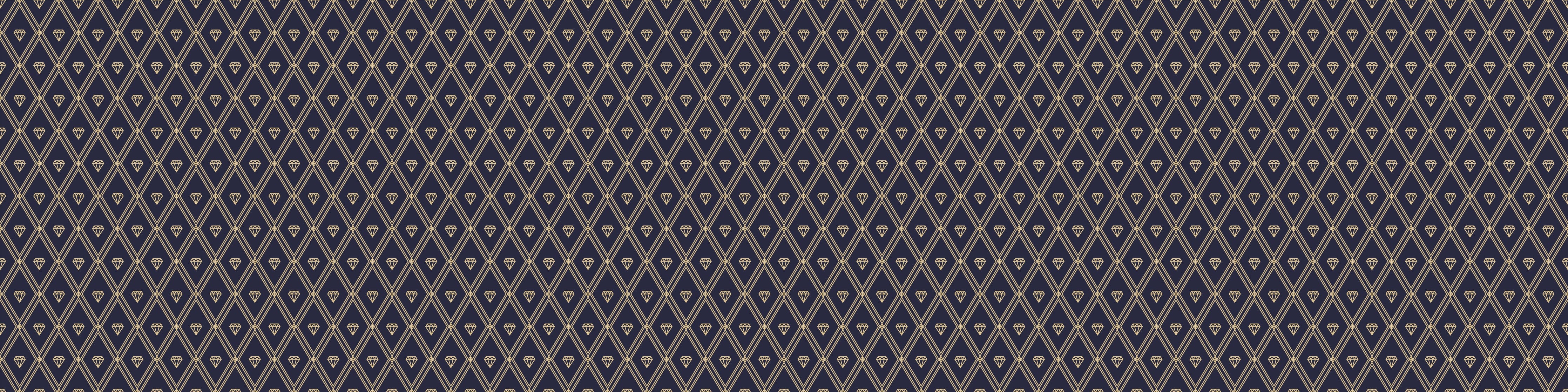Wandverkleidung Schlafzimmer-Geometrisches Schwarz-Blau Muster
