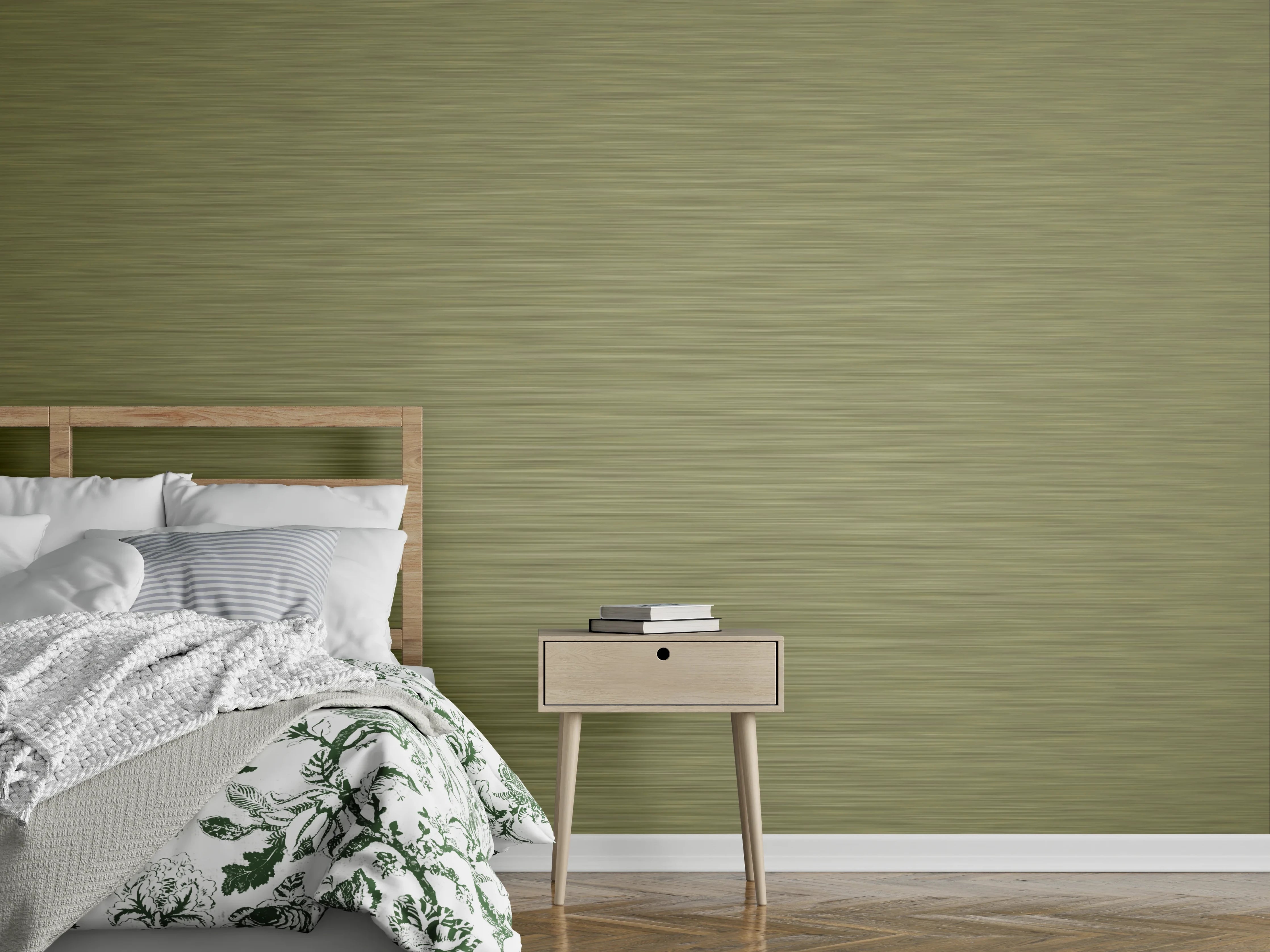 Wandverkleidung Schlafzimmer - Gold - ALU Prime - Metall Gebürstet