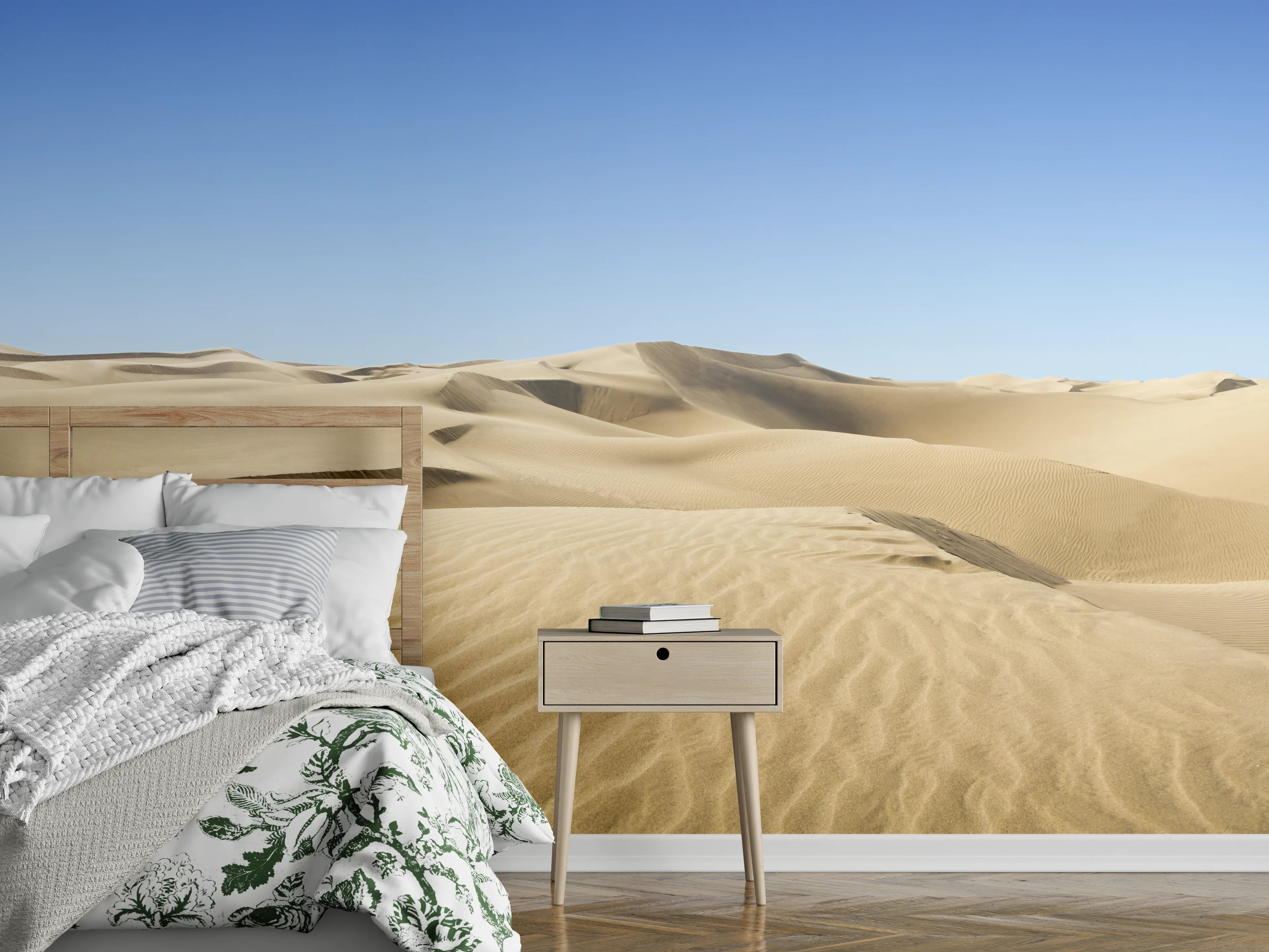 Wandverkleidung Schlafzimmer - Gold desert