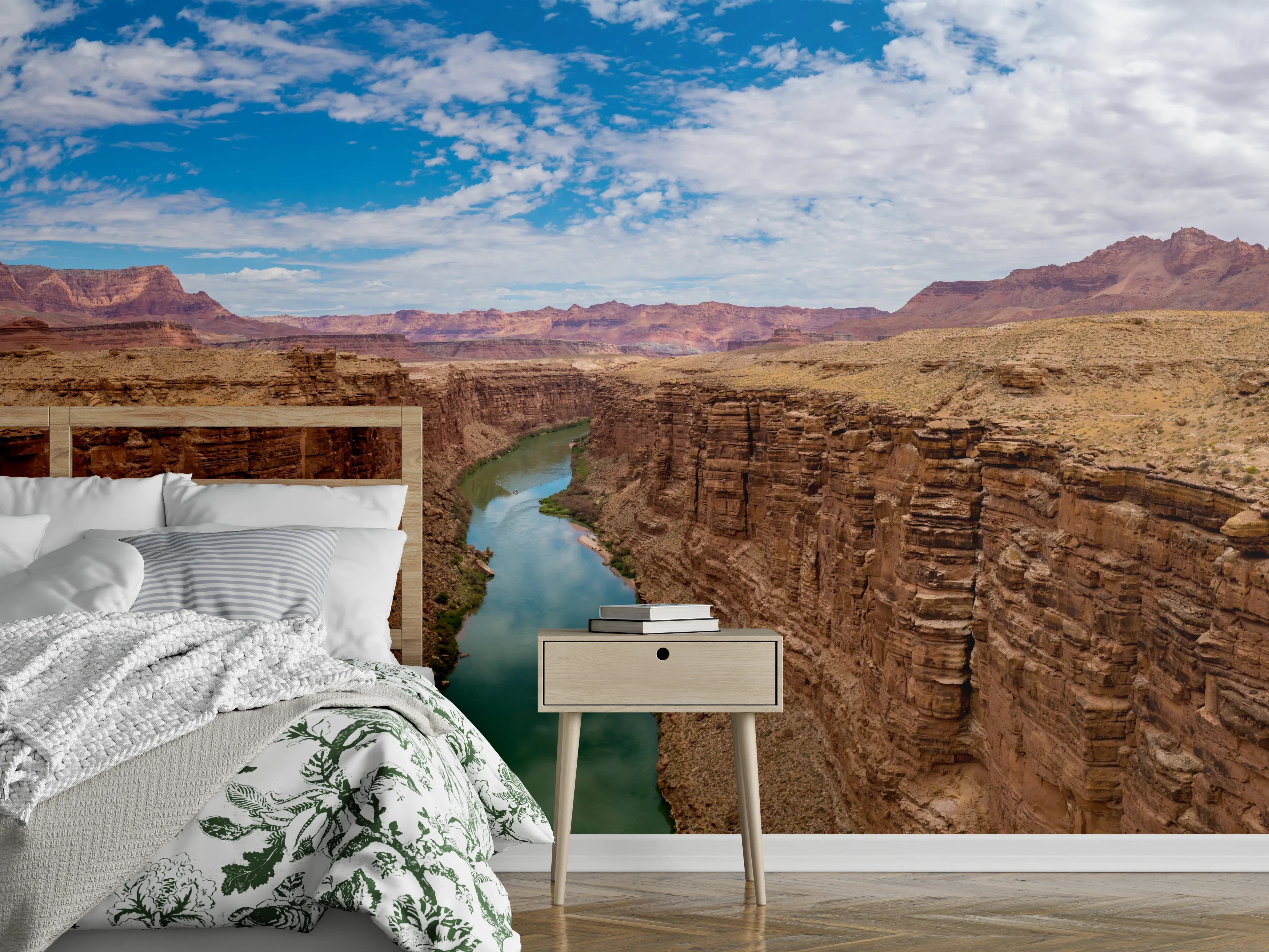 Wandverkleidung Schlafzimmer - Grand Canyon Panorama Landschaft