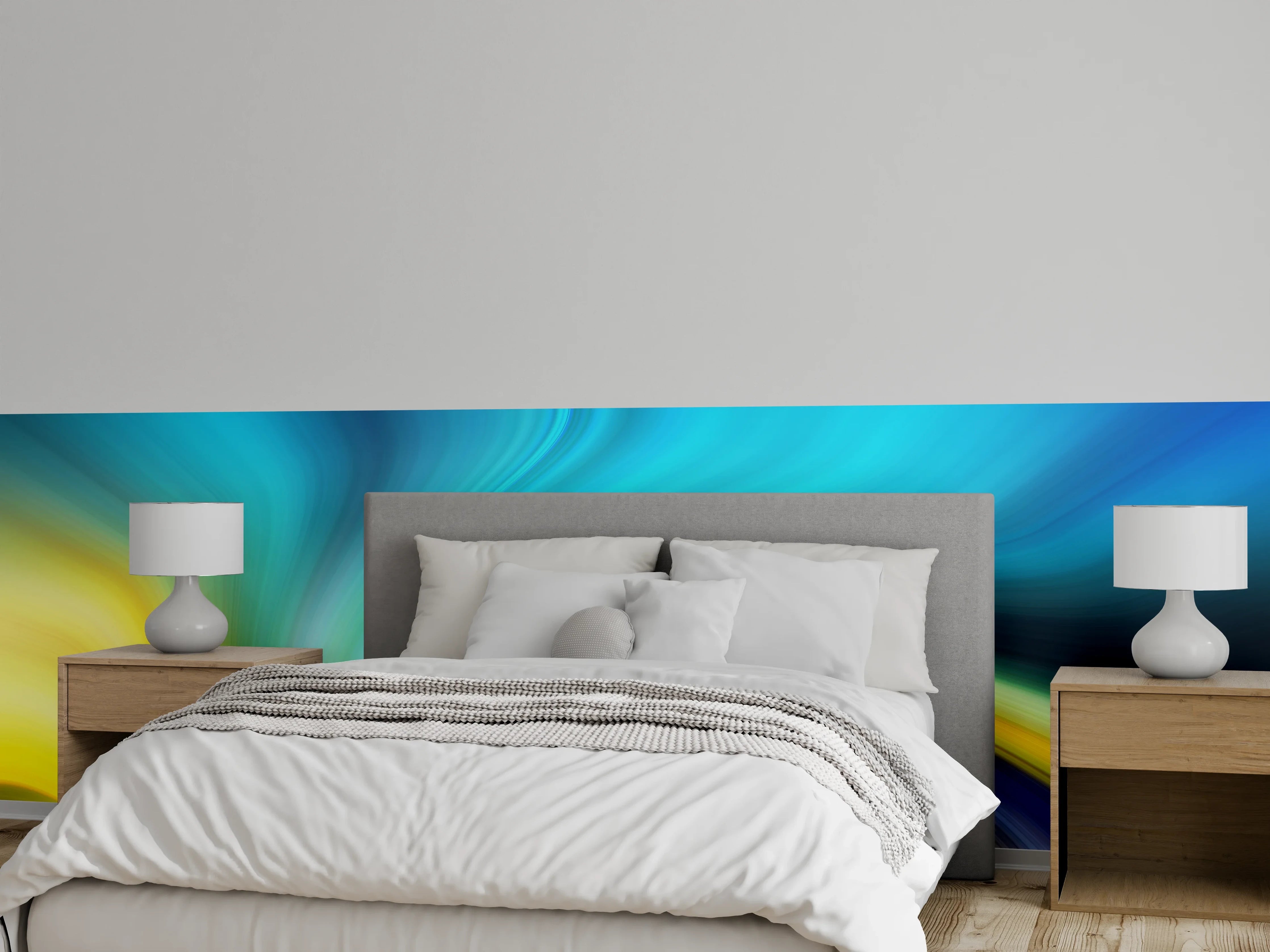 Wandverkleidung Schlafzimmer - Hintergrundgestaltung