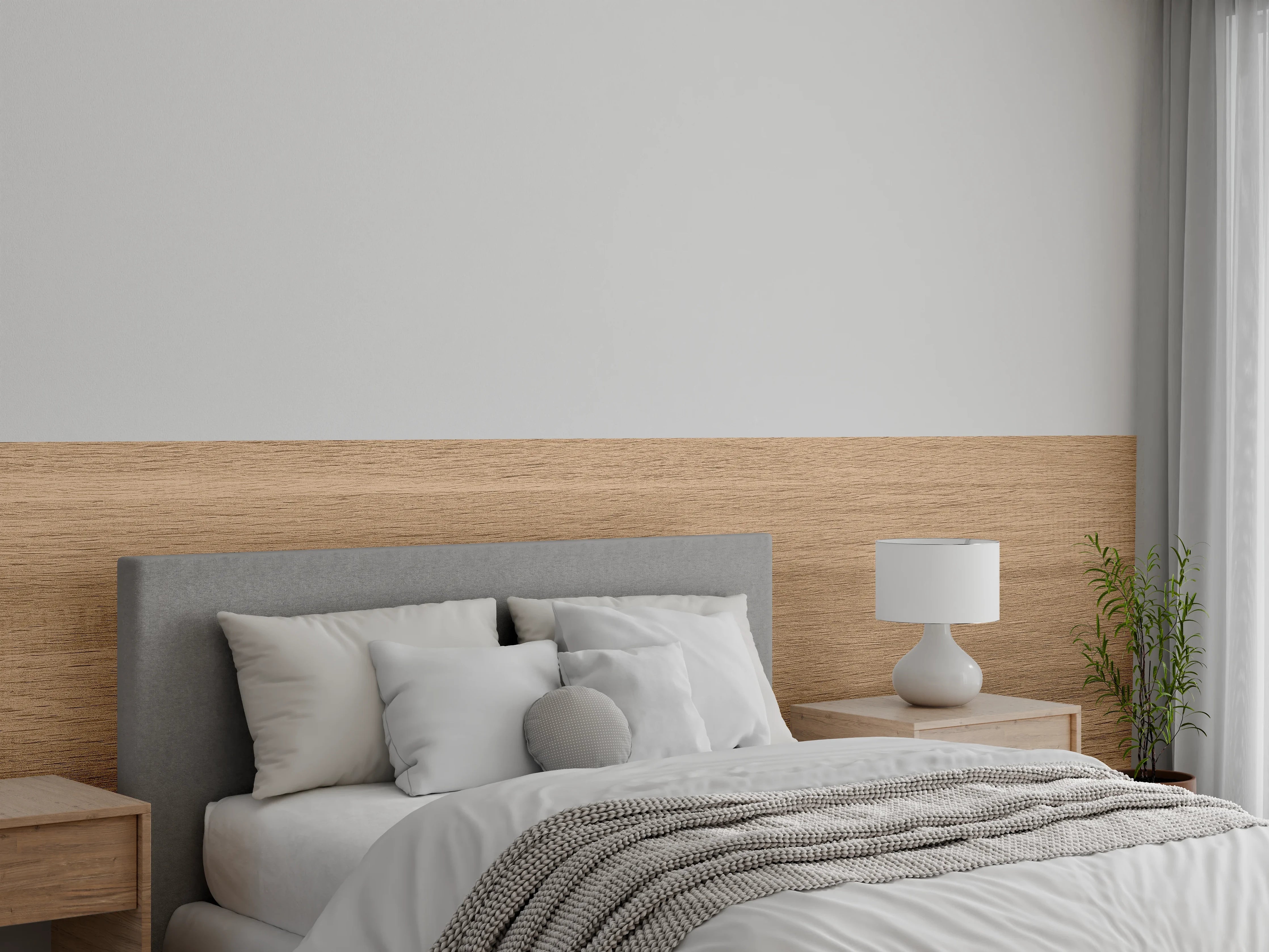 Wandverkleidung Schlafzimmer - Holztextur und hölzerner Hintergrund 2