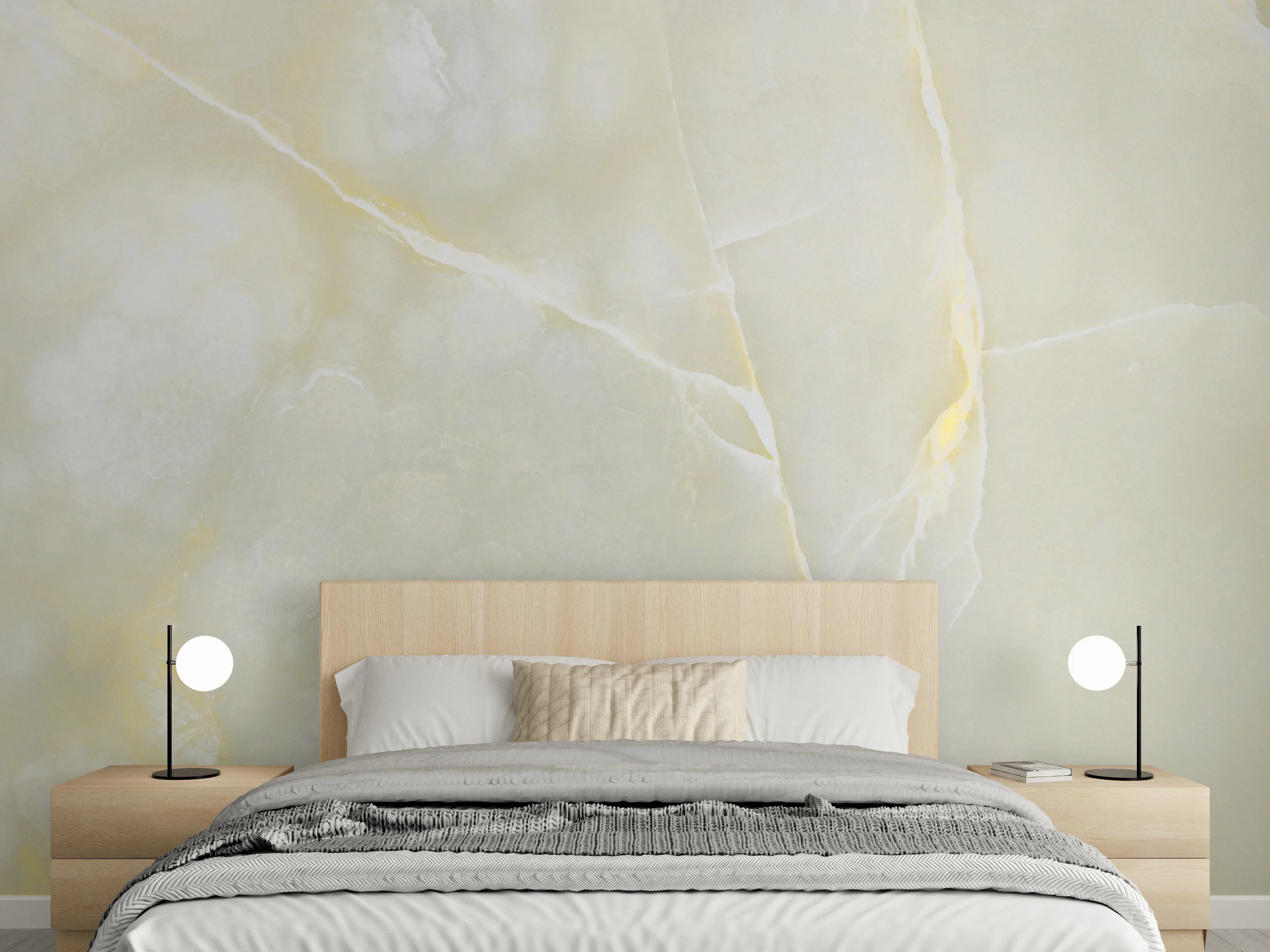 Wandverkleidung Schlafzimmer - Italienischer bunter Beige breccia Marmor