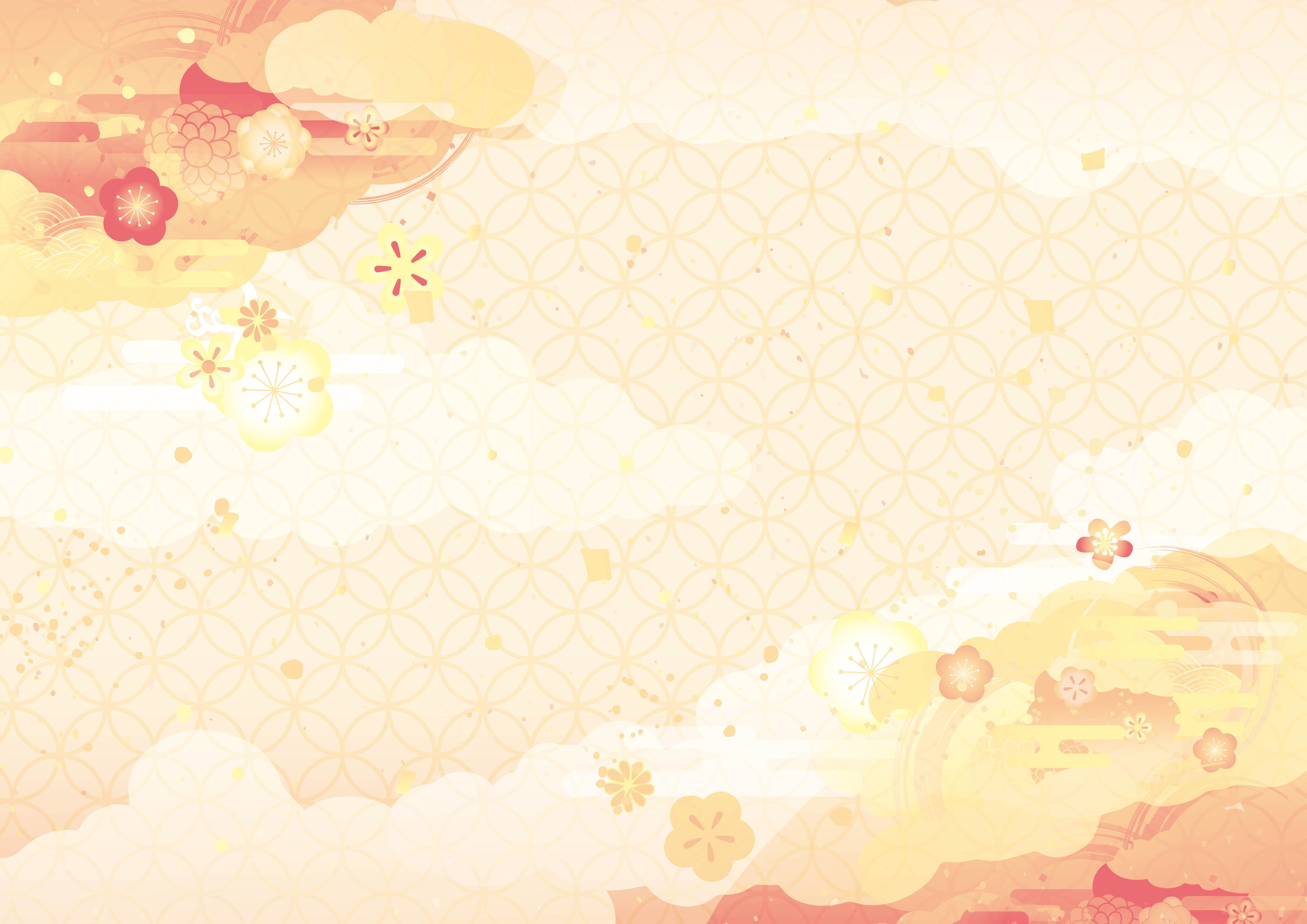 Wandverkleidung Schlafzimmer-Japanisches Muster Pastell Blumen