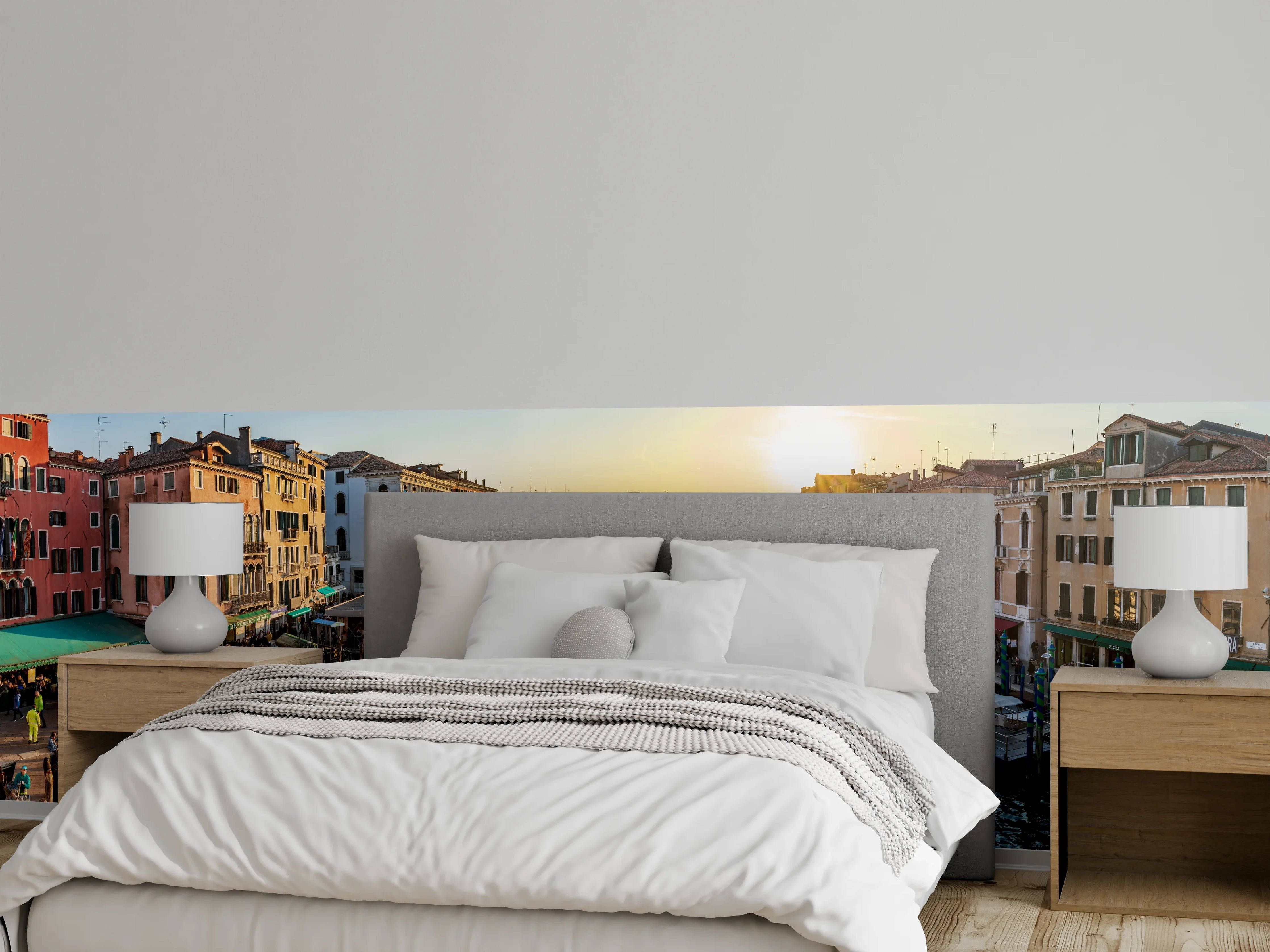 Wandverkleidung Schlafzimmer - Kanäle von Venedig - Italien