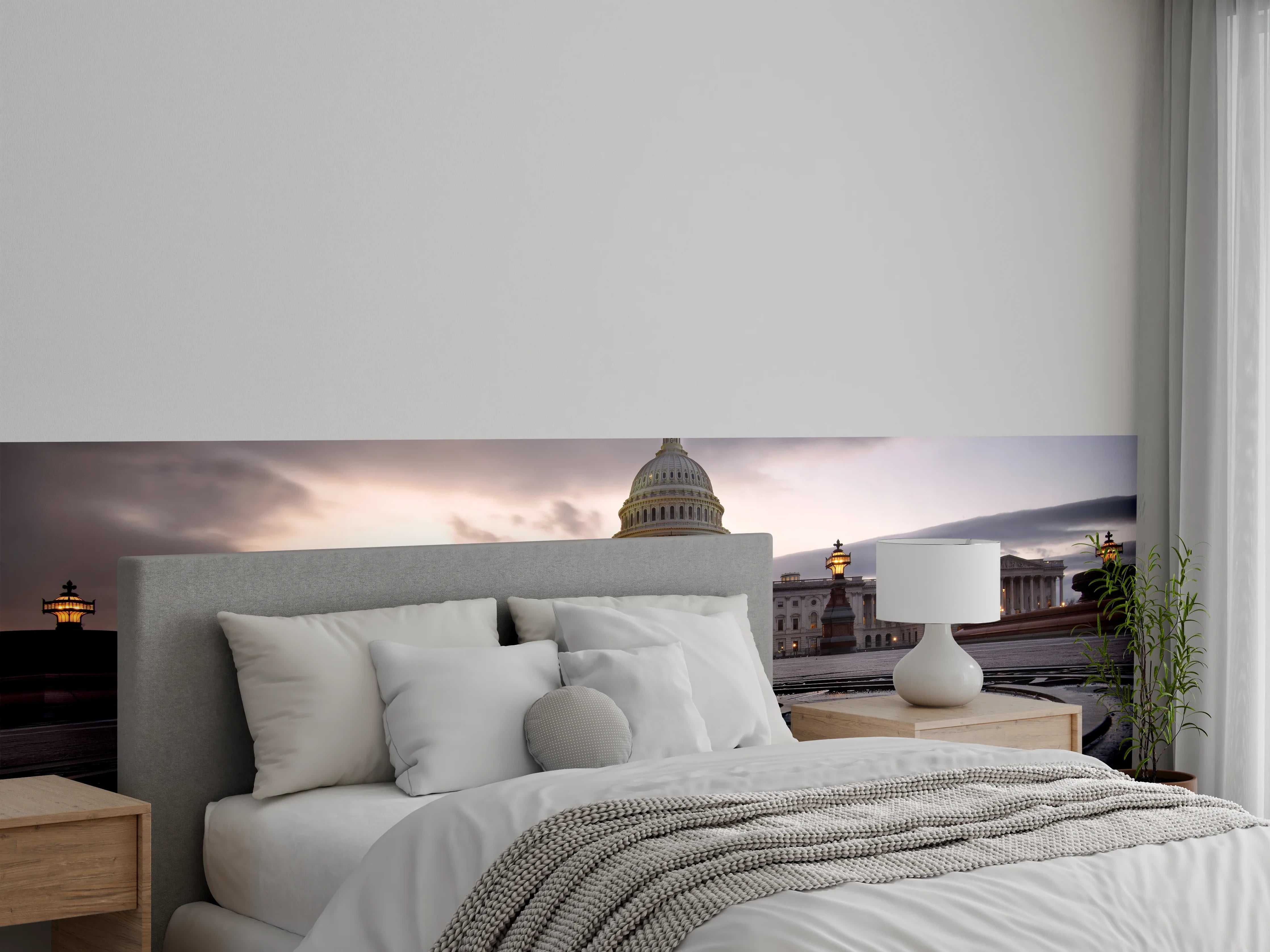 Wandverkleidung Schlafzimmer - Kapitol der Vereinigten Staaten