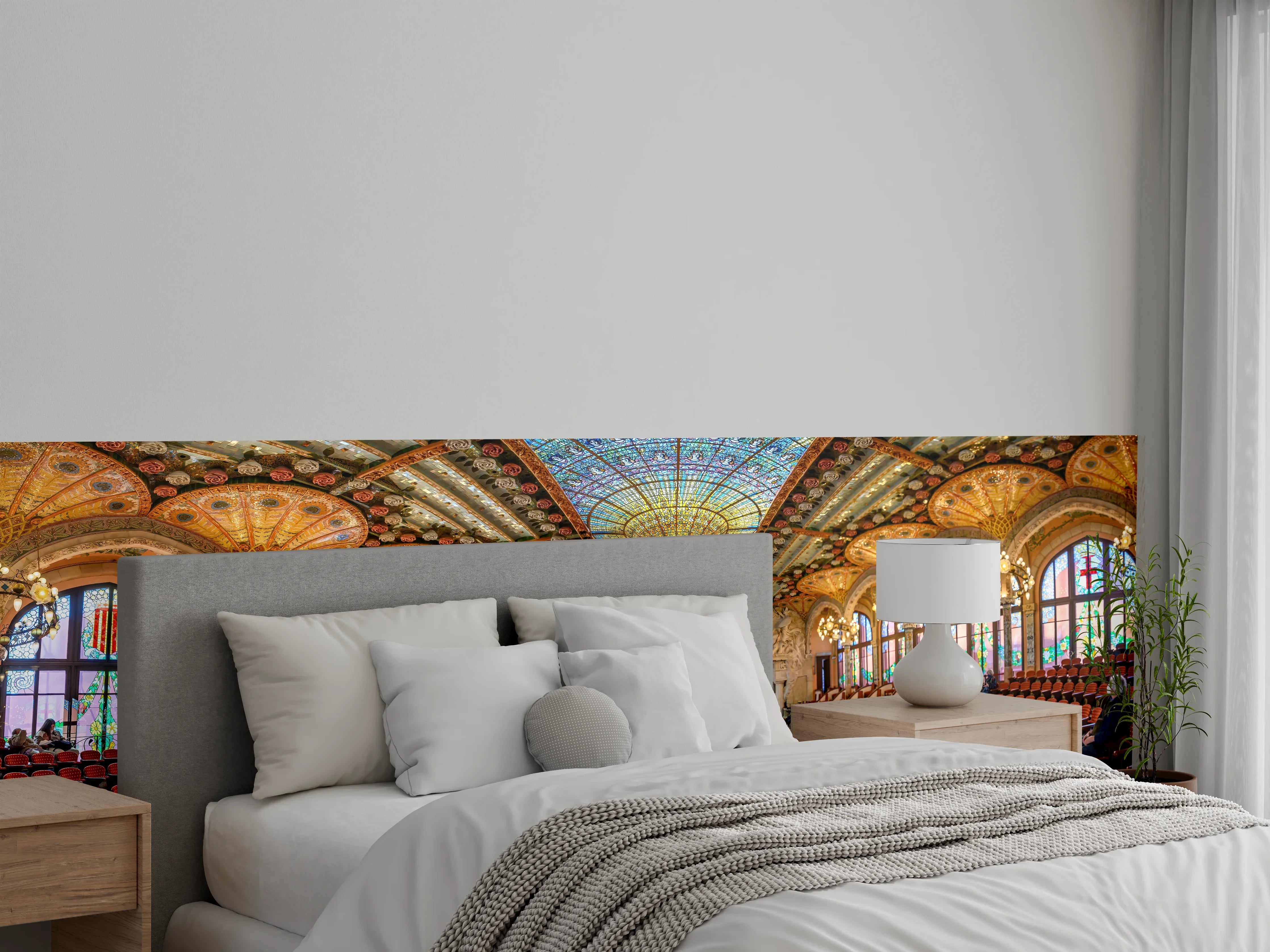 Wandverkleidung Schlafzimmer - Katalanischer Konzertsaal