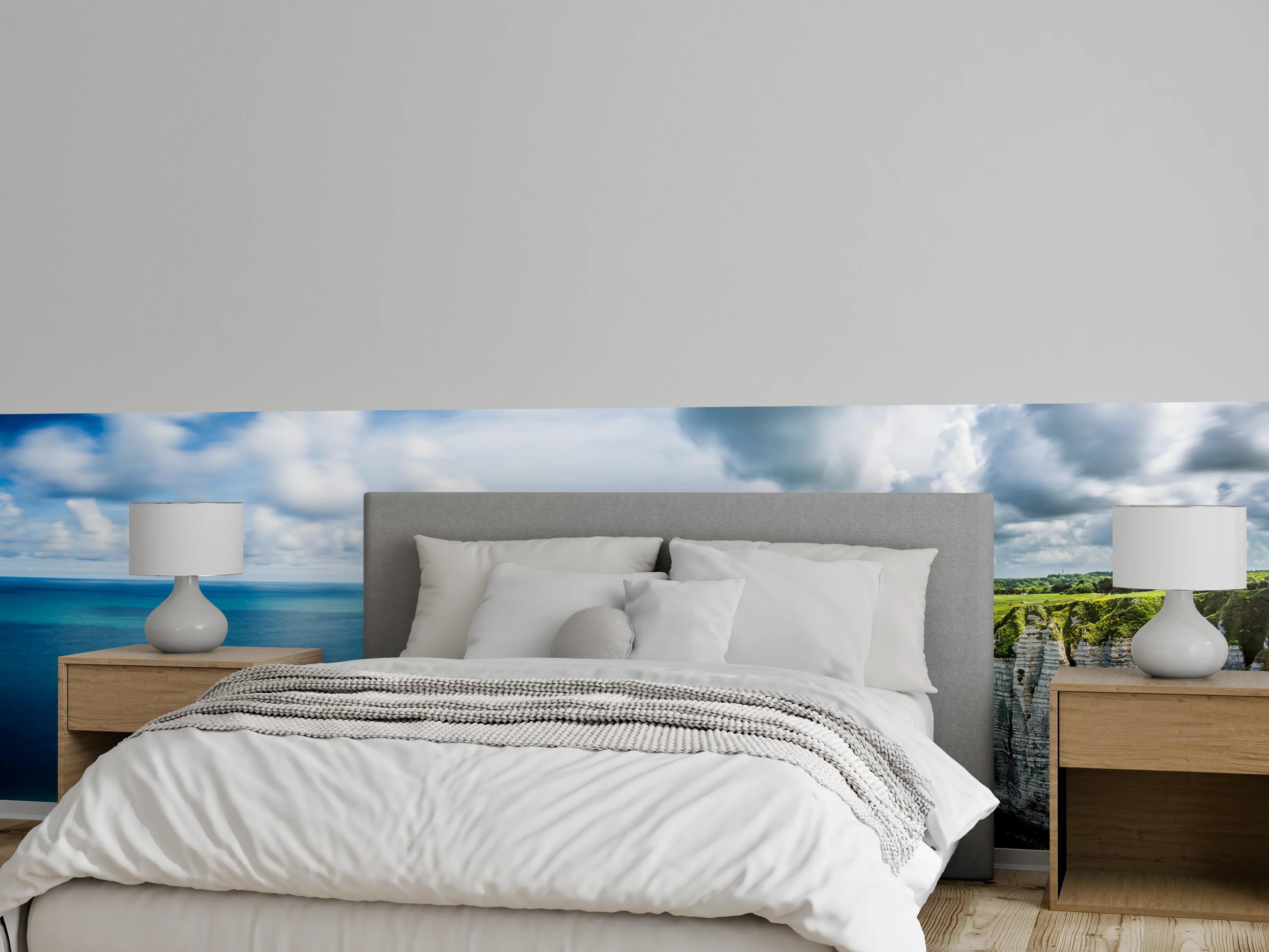 Wandverkleidung Schlafzimmer - Klippen und Meer – Naturlandschaft