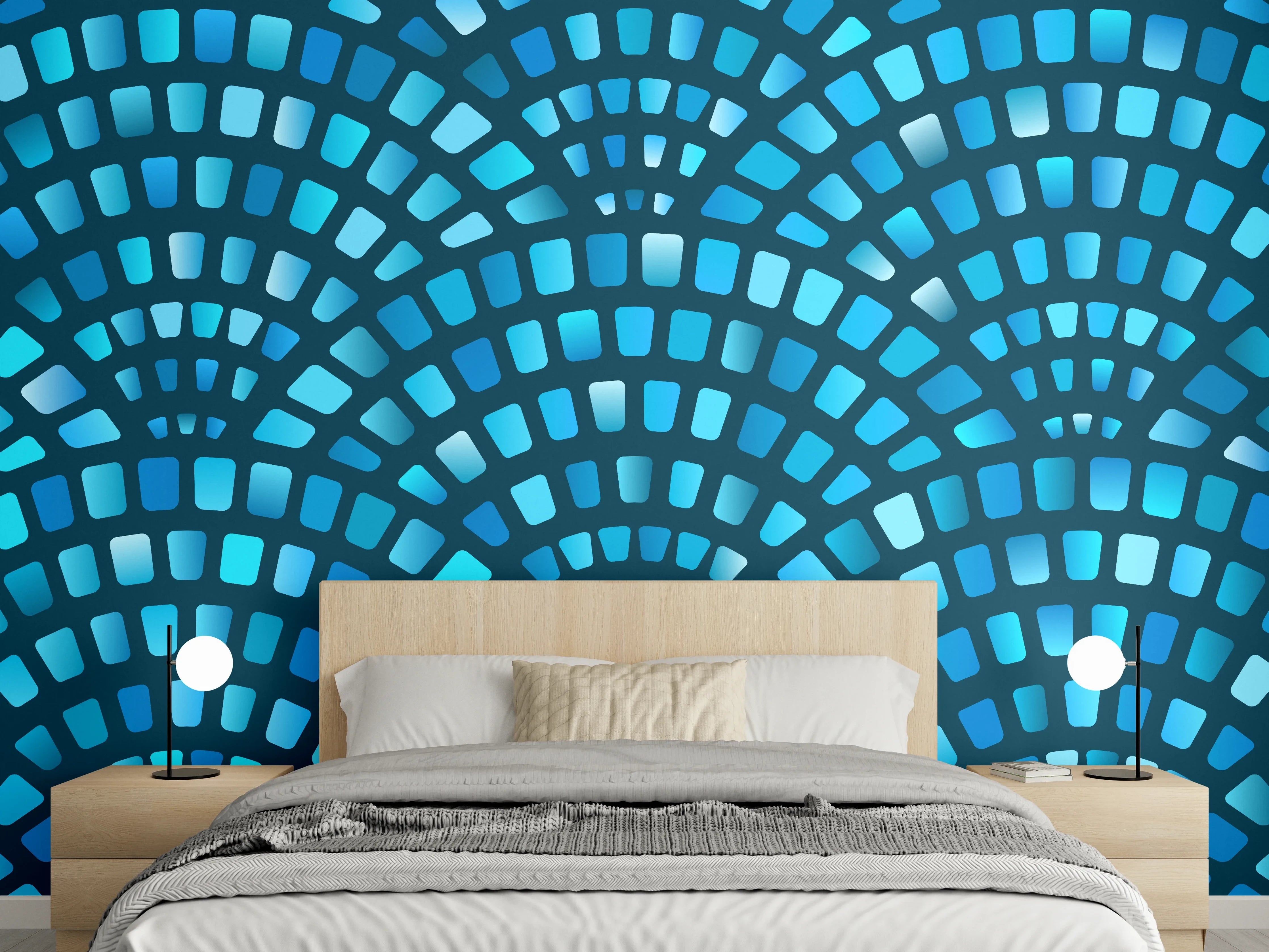 Wandverkleidung Schlafzimmer - Künstliche Steinpflaster