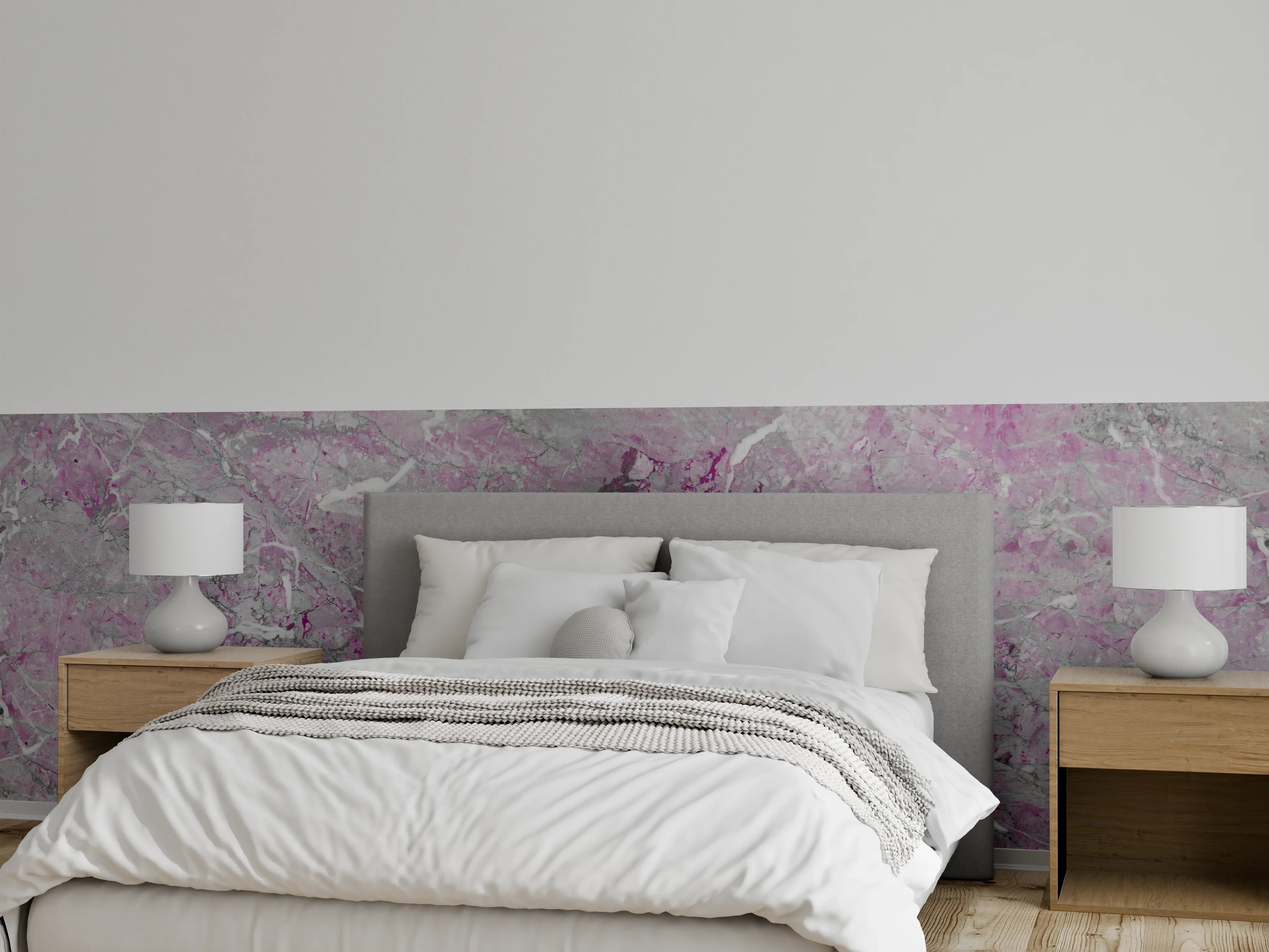 Wandverkleidung Schlafzimmer - Lila fleckige Marmor Hintergrund