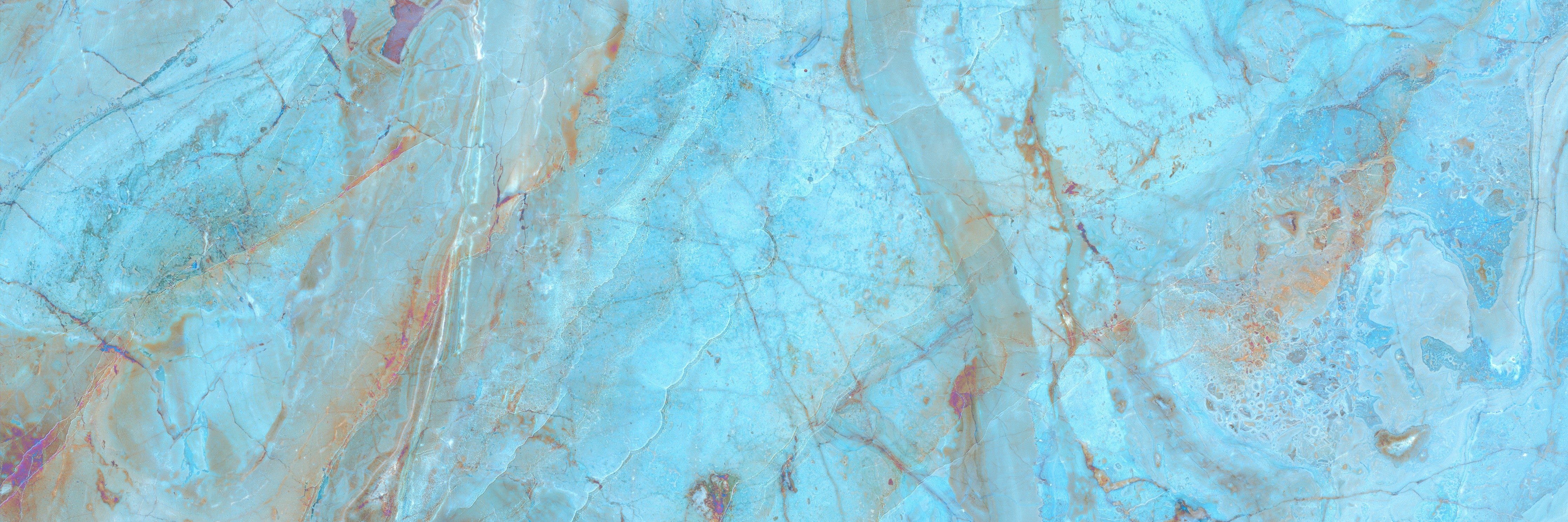 Wandverkleidung Schlafzimmer-Luxuriöser Onyxmarmor in Aqua Tone
